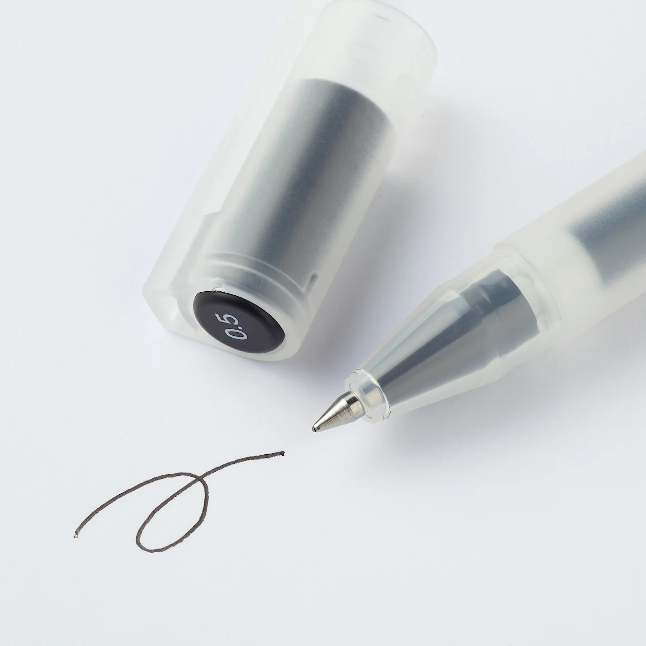 Gel Ink Ballpoint Pen Cap Type Set of 10 - Image 4