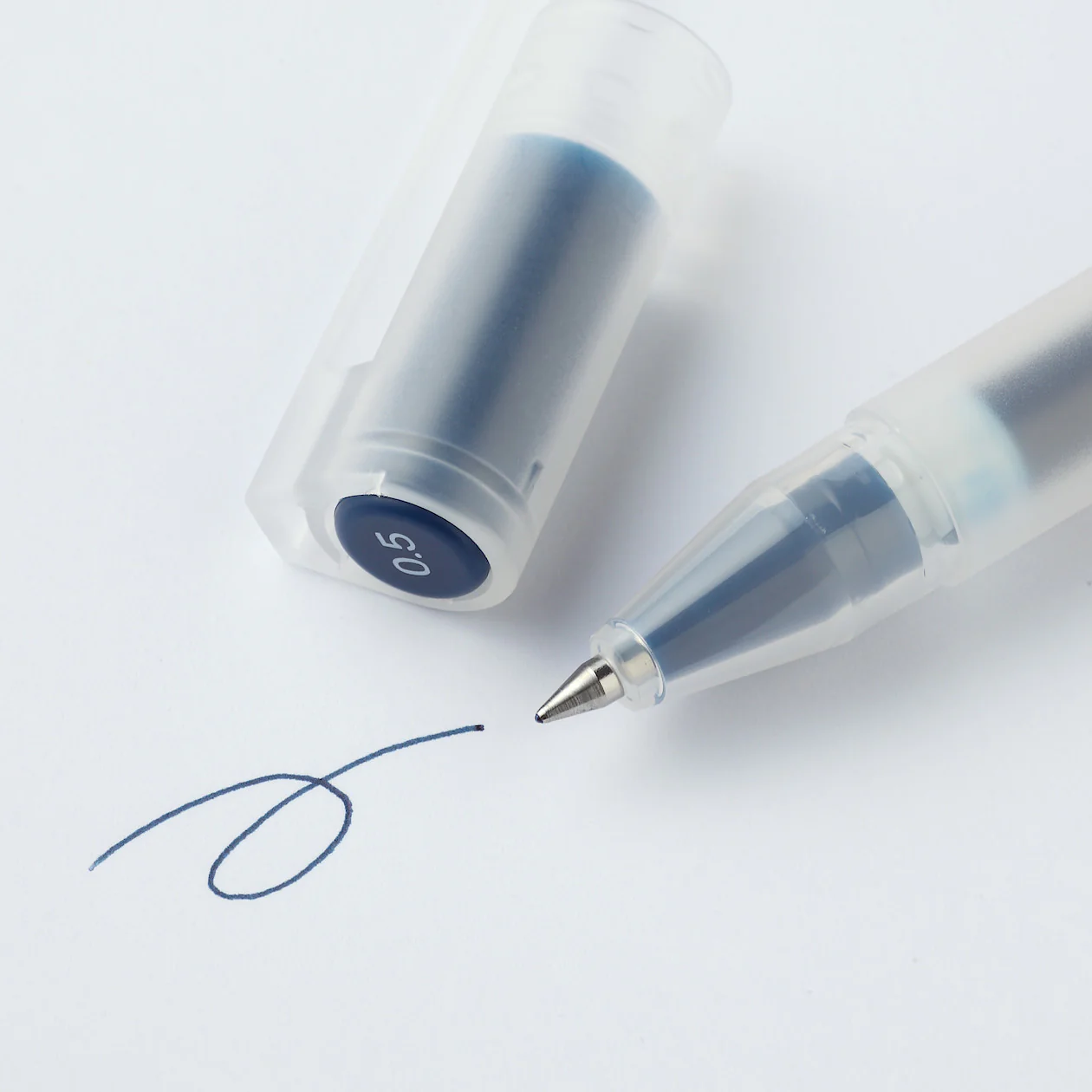Gel Ink Ballpoint Pen Cap Type Set of 10 - Image 9