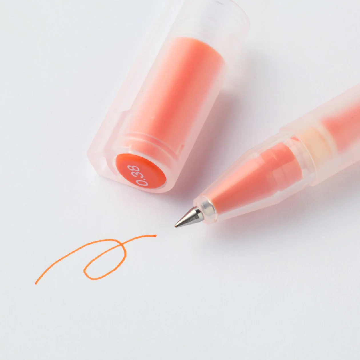 Gel Ink Ballpoint Cap Pen 0.38 mm - Image 4