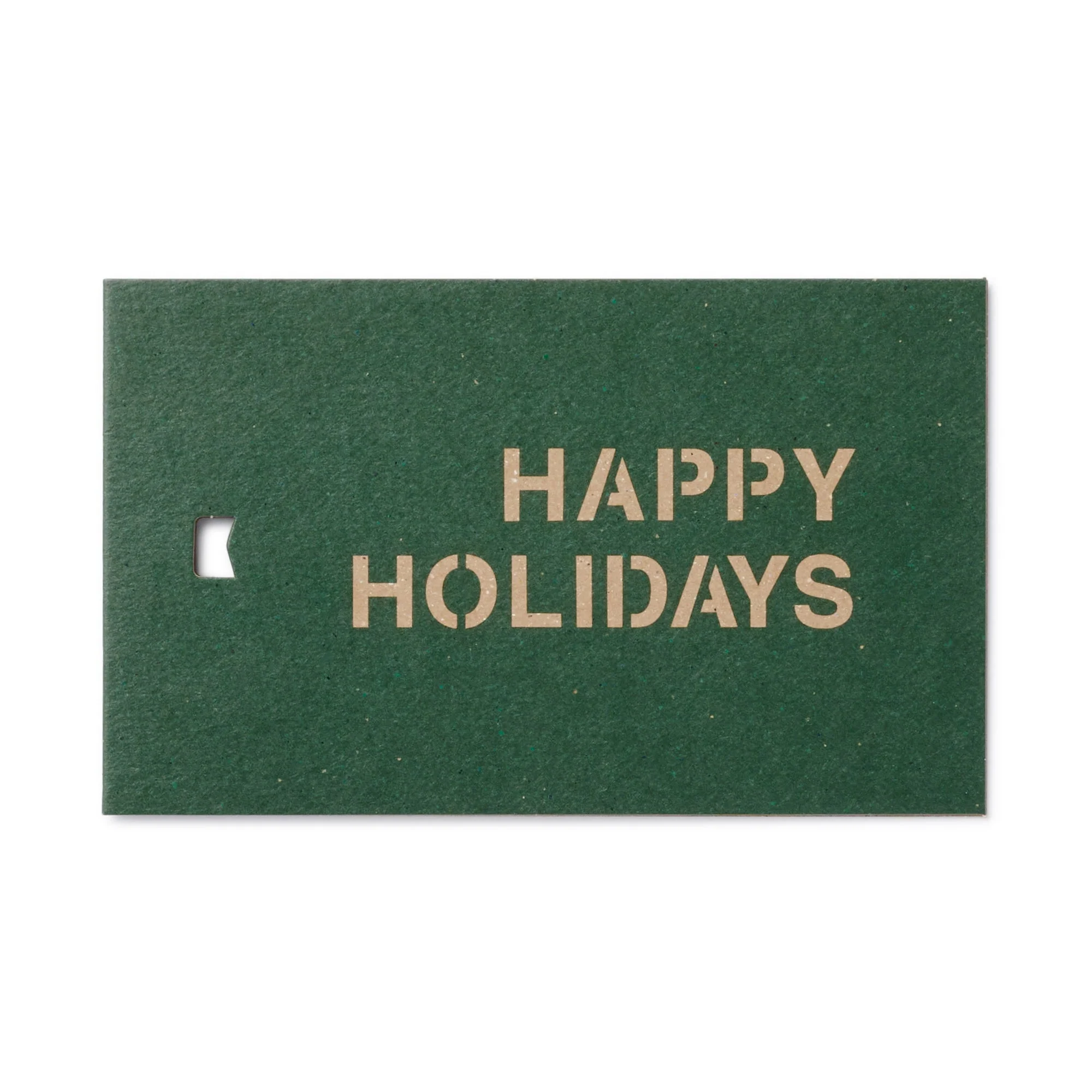 Gift Message Tag - Happy Holidays