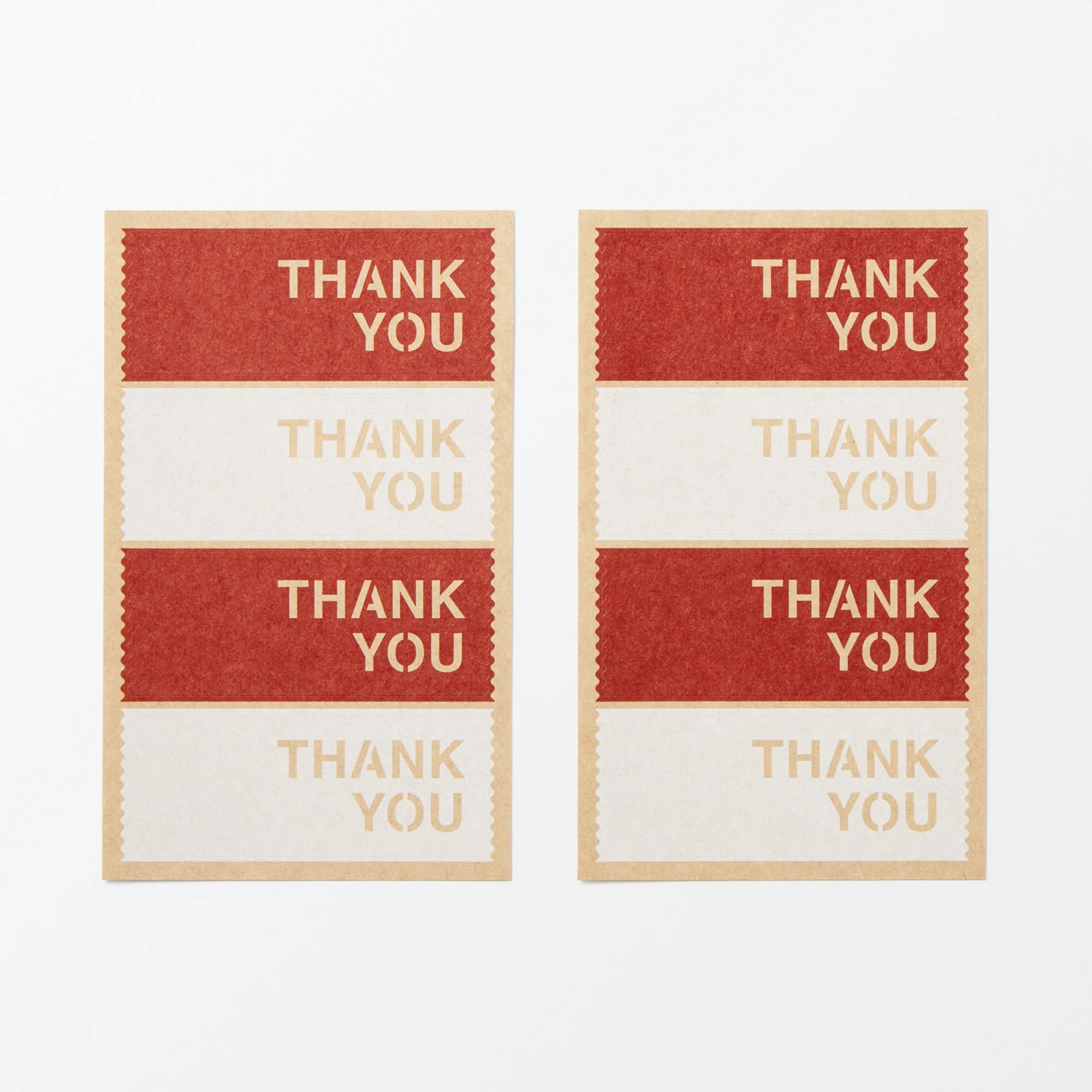 Gift Sticker - THANK YOU - 3.5 x 9 cm - Image 3