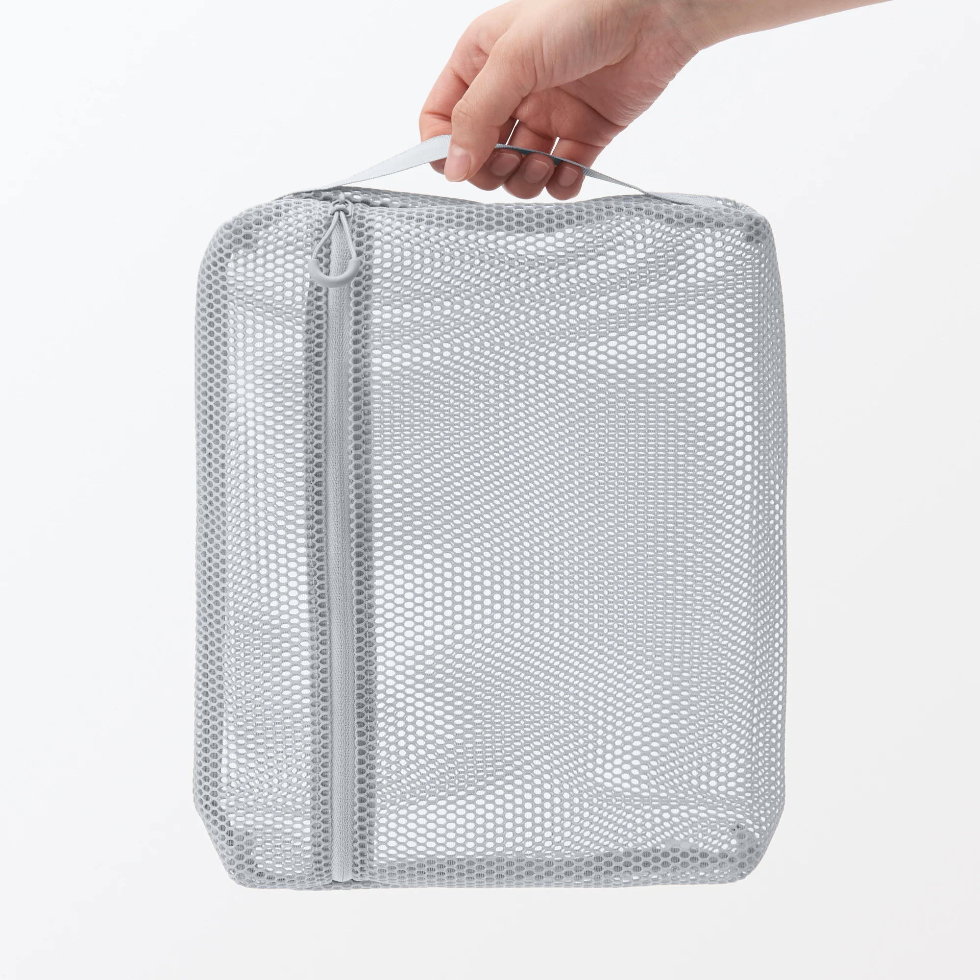 Gusset Mesh Case Large - Grey - Image 2