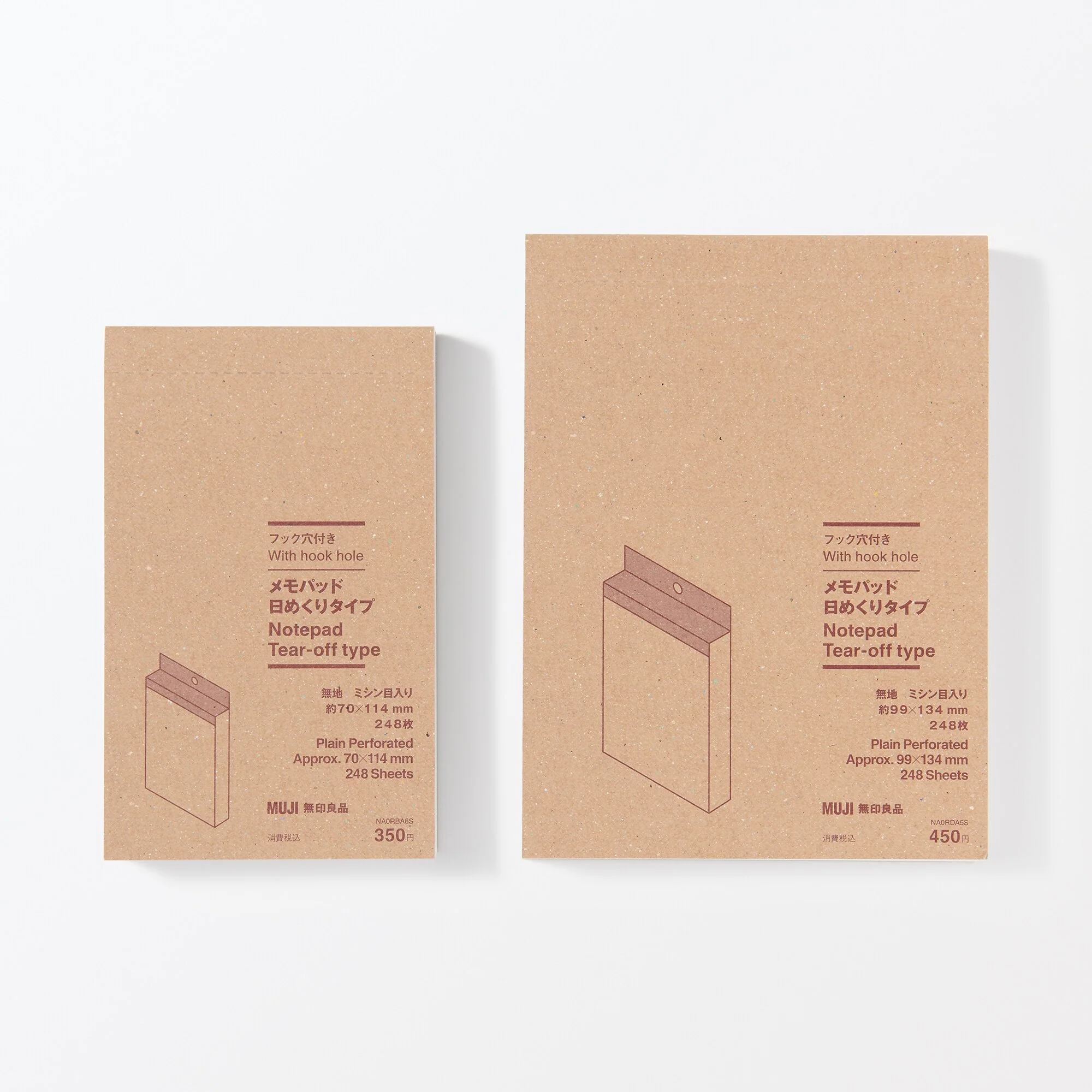 Hanging Tear-Off Notepad (W9.9 x L13.4 cm) - Image 7