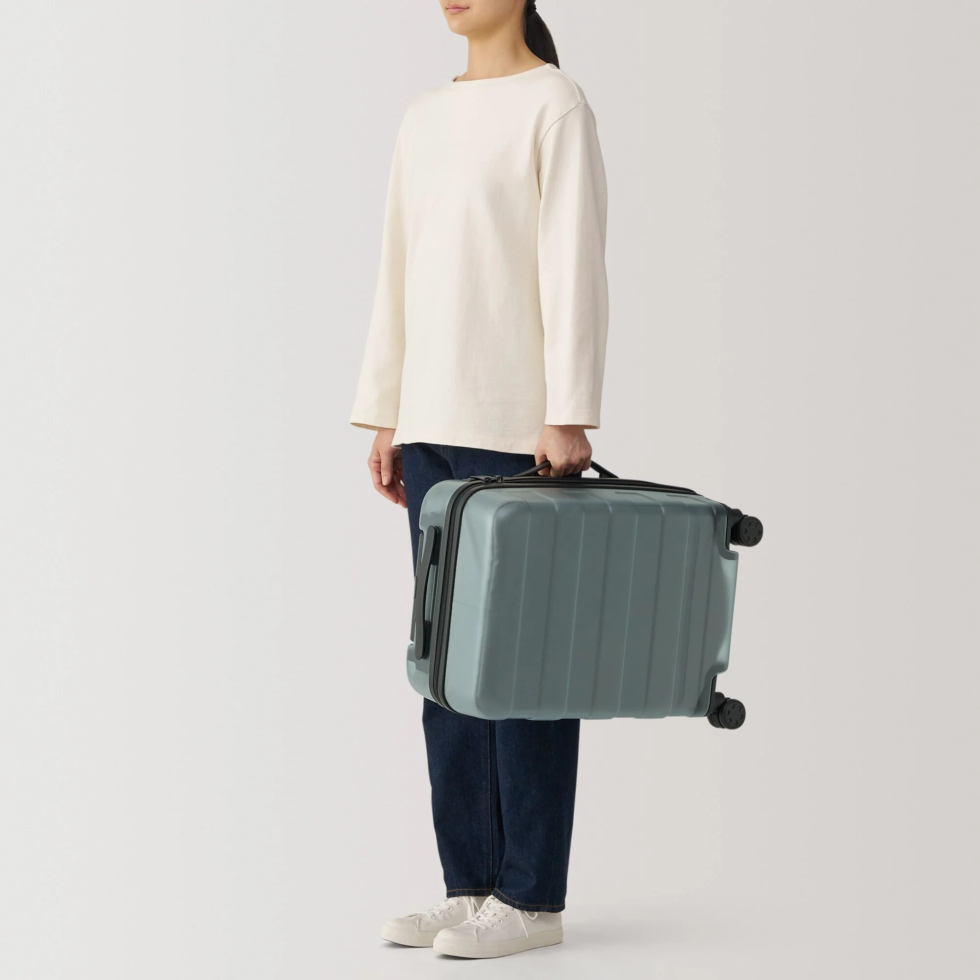Flat Handle for Hard Shell Suitcase - Image 4