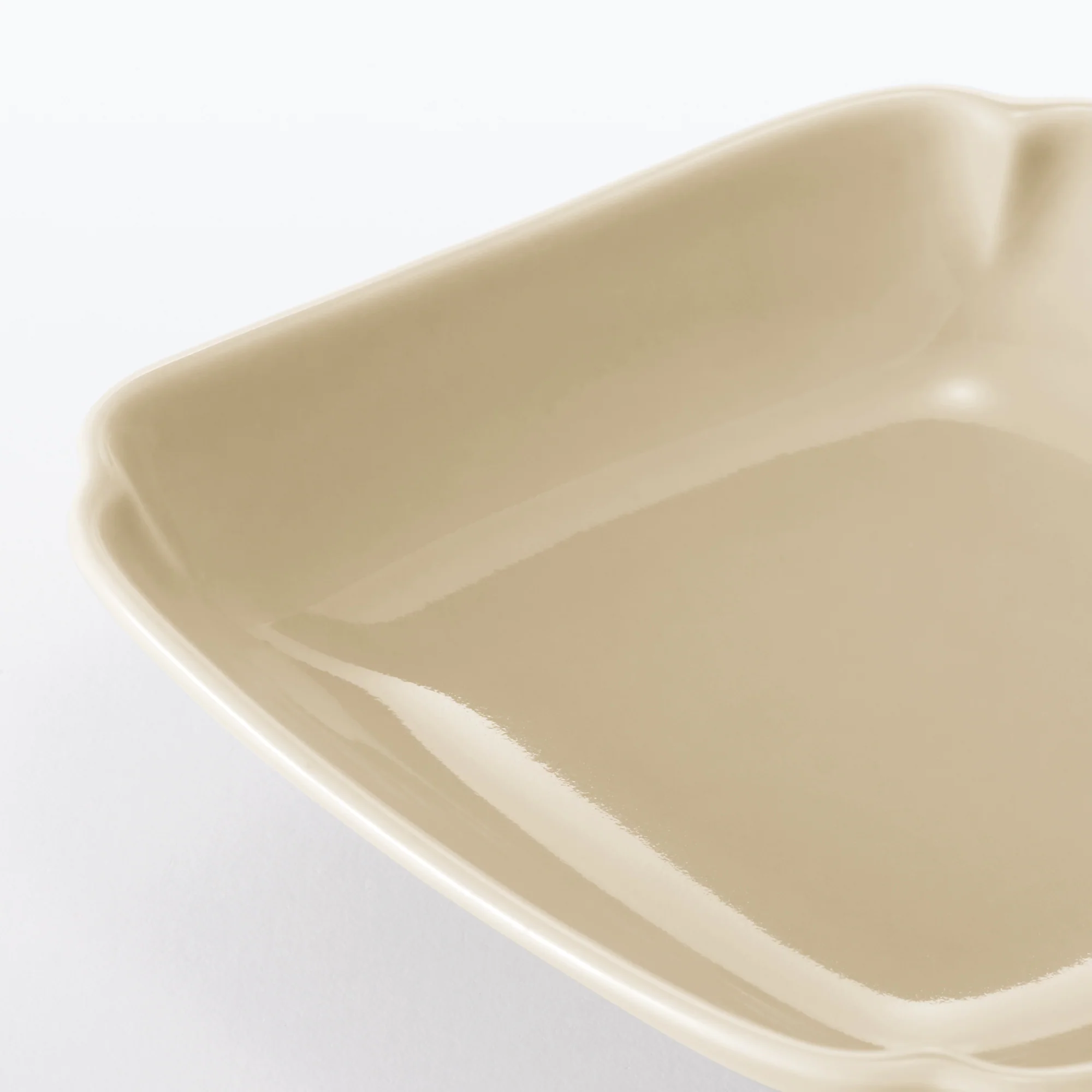 Hasami Ware Lucky Small Plate - Diamond - Steamed Chestnut - Image 5