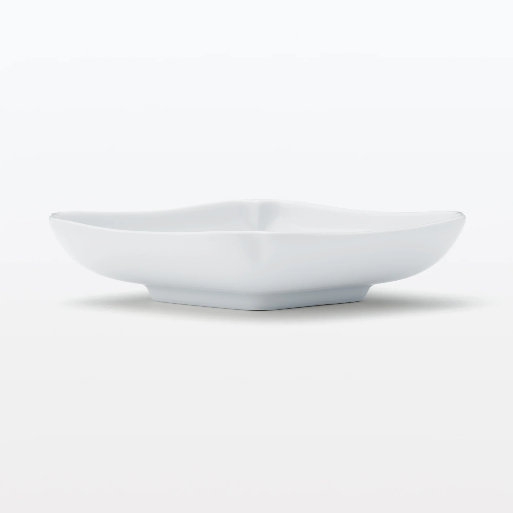 Hasami Ware Lucky Small Plate - Diamond - White - Image 2