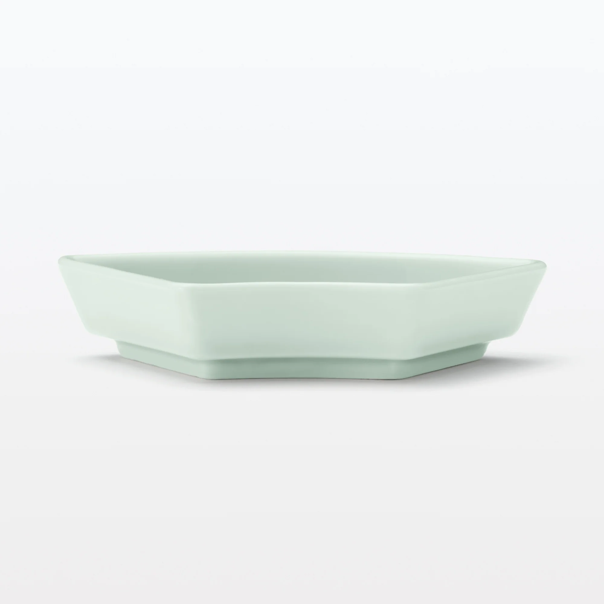 Hasami Ware Lucky Small Plate - Fan - Light Aqua - Image 2