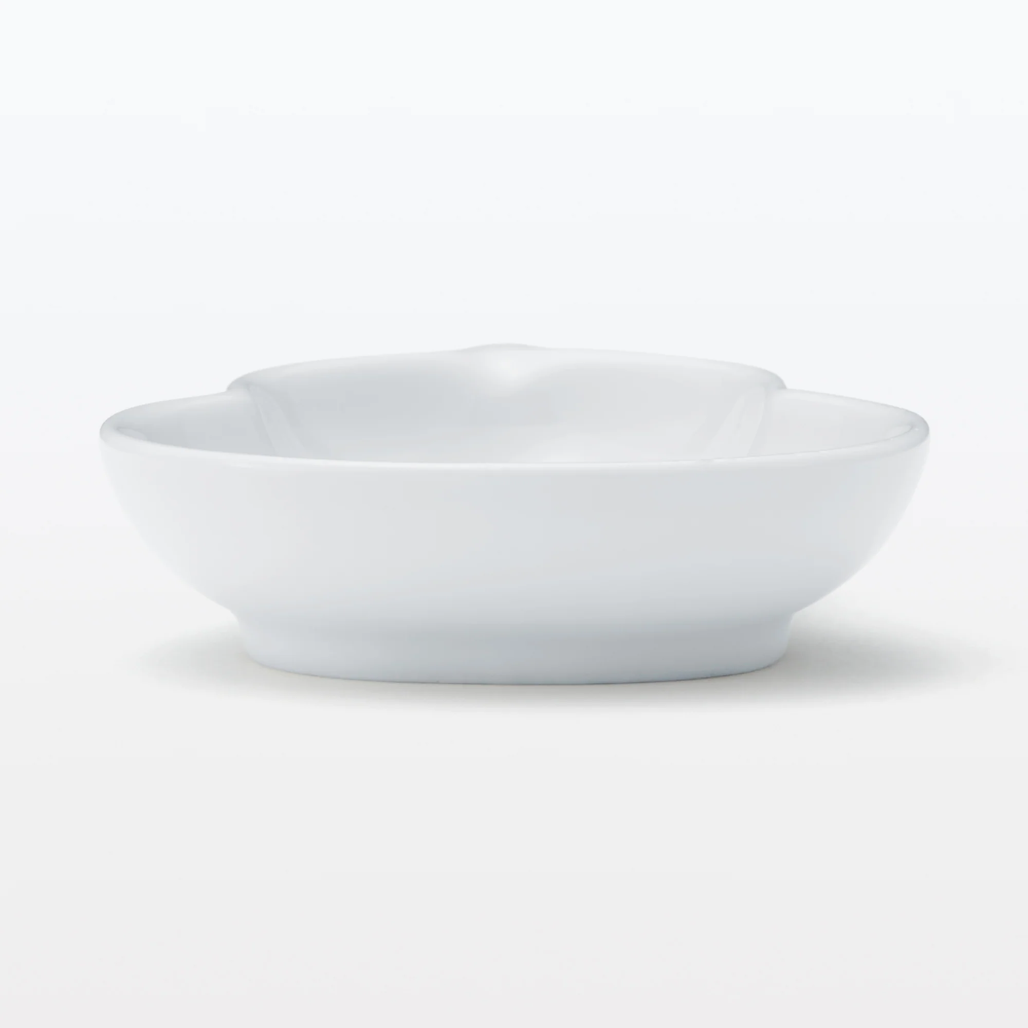 Hasami Ware Lucky Small Plate - Gourd - White - Image 2