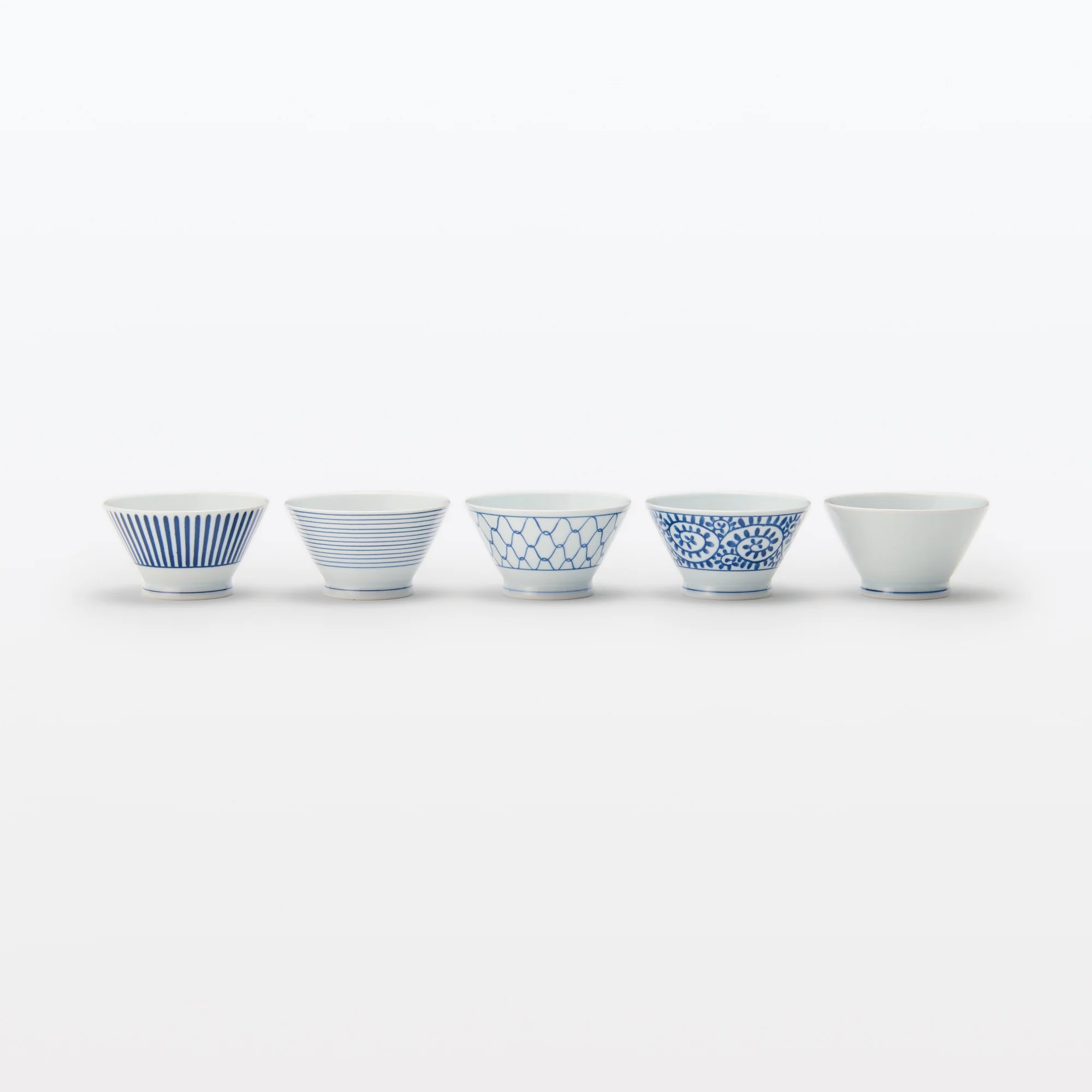 Hasami Ware Rice Bowl - Mesh Pattern - Small - Image 8
