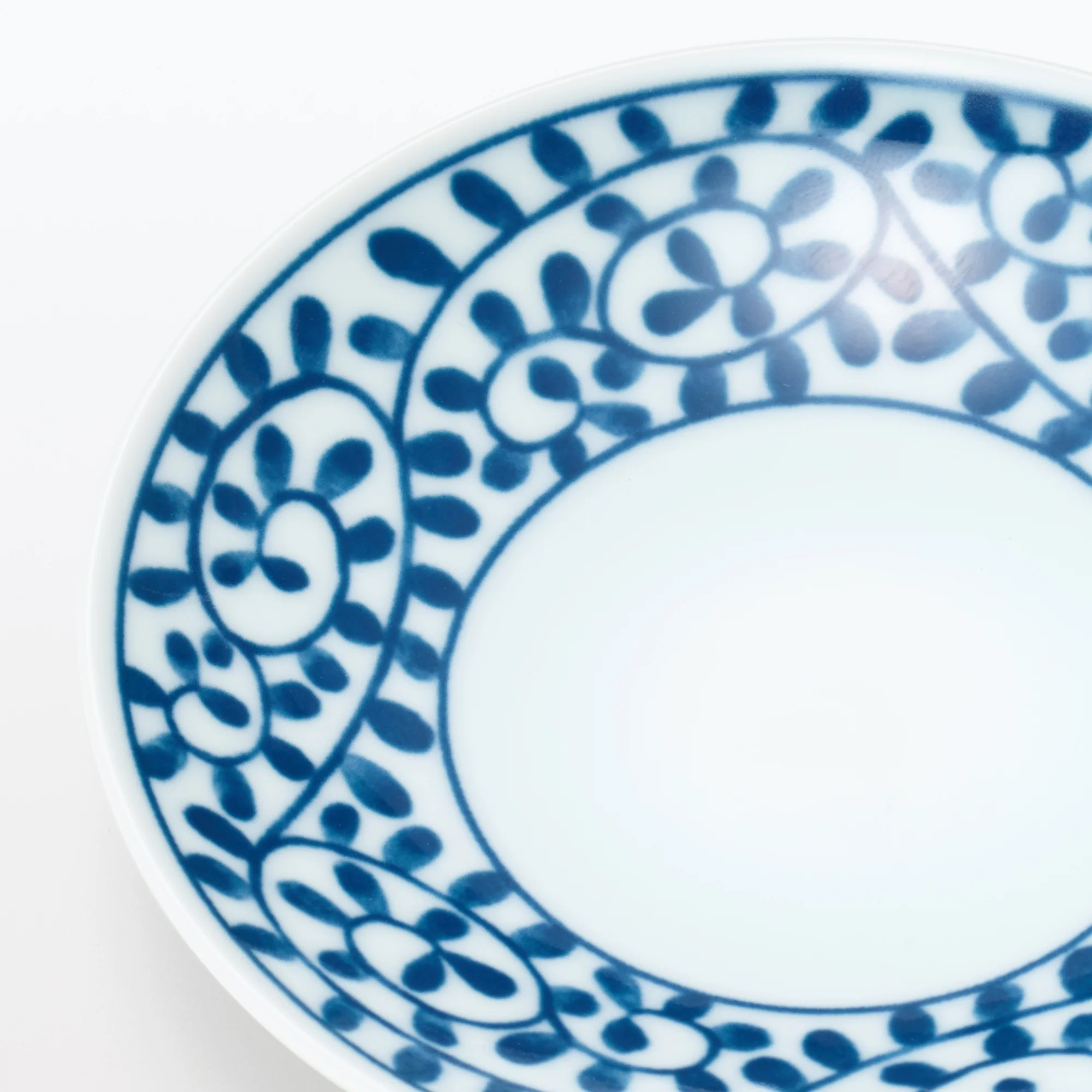 Hasami Ware Small Plate - Arabesque Pattern - Image 5