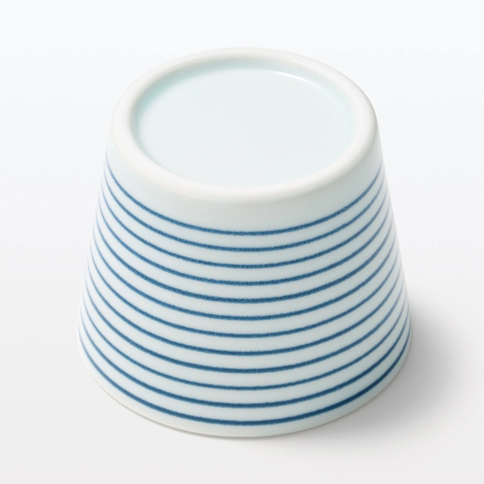 Hasami Ware Soup Cup - Horizontal Stripes - Image 4