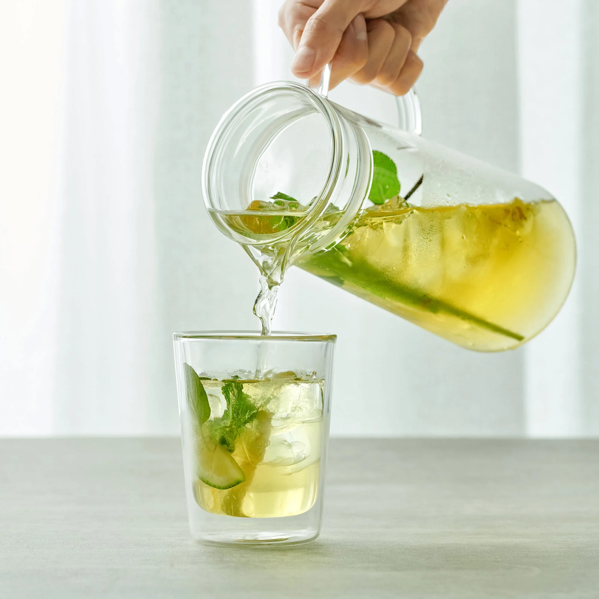 Heat Resistant Glass Double Layered Cup - 260 ml - Image 2
