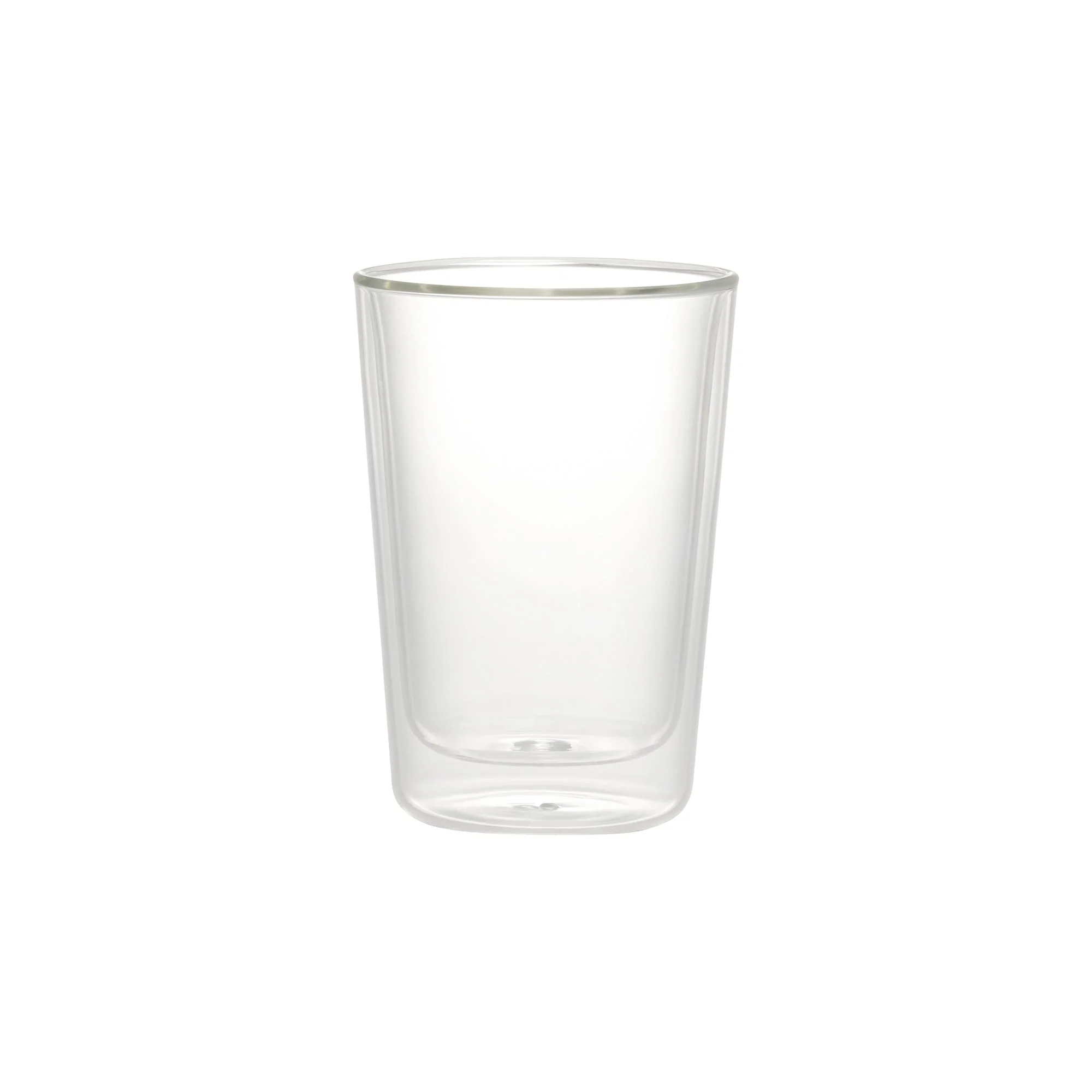 Heat Resistant Glass Double Layered Cup - 340 ml