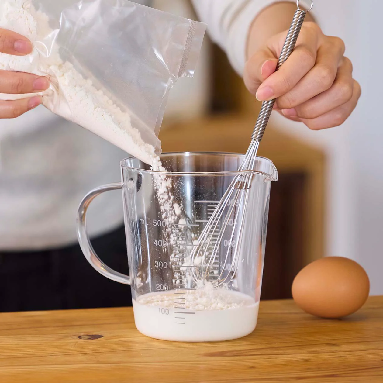 Heat Resistant Glass Measuring Cup 500mL - Image 2