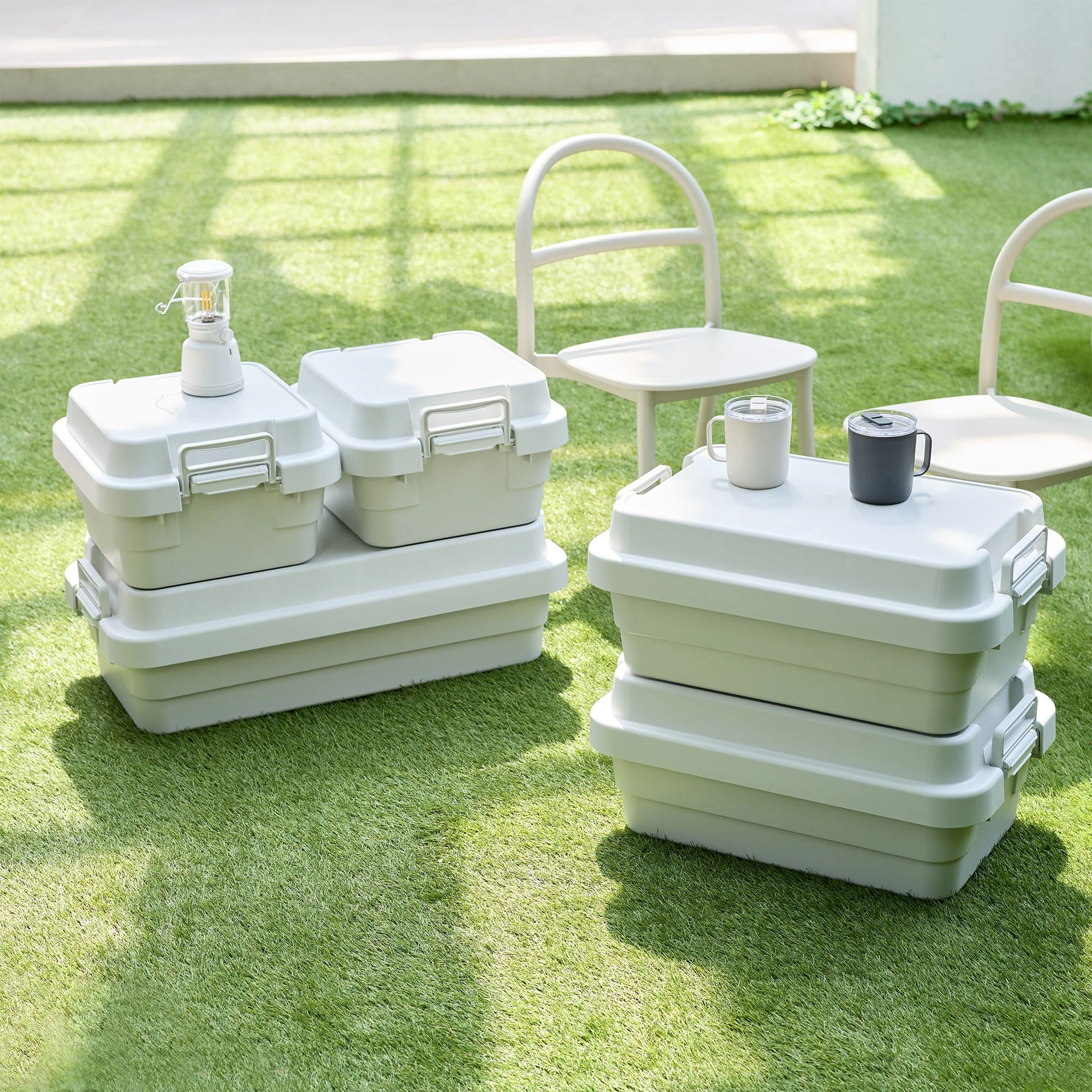 Heavy Duty Polypropylene Shallow Storage Box - Extra Large (40 L) - Image 9