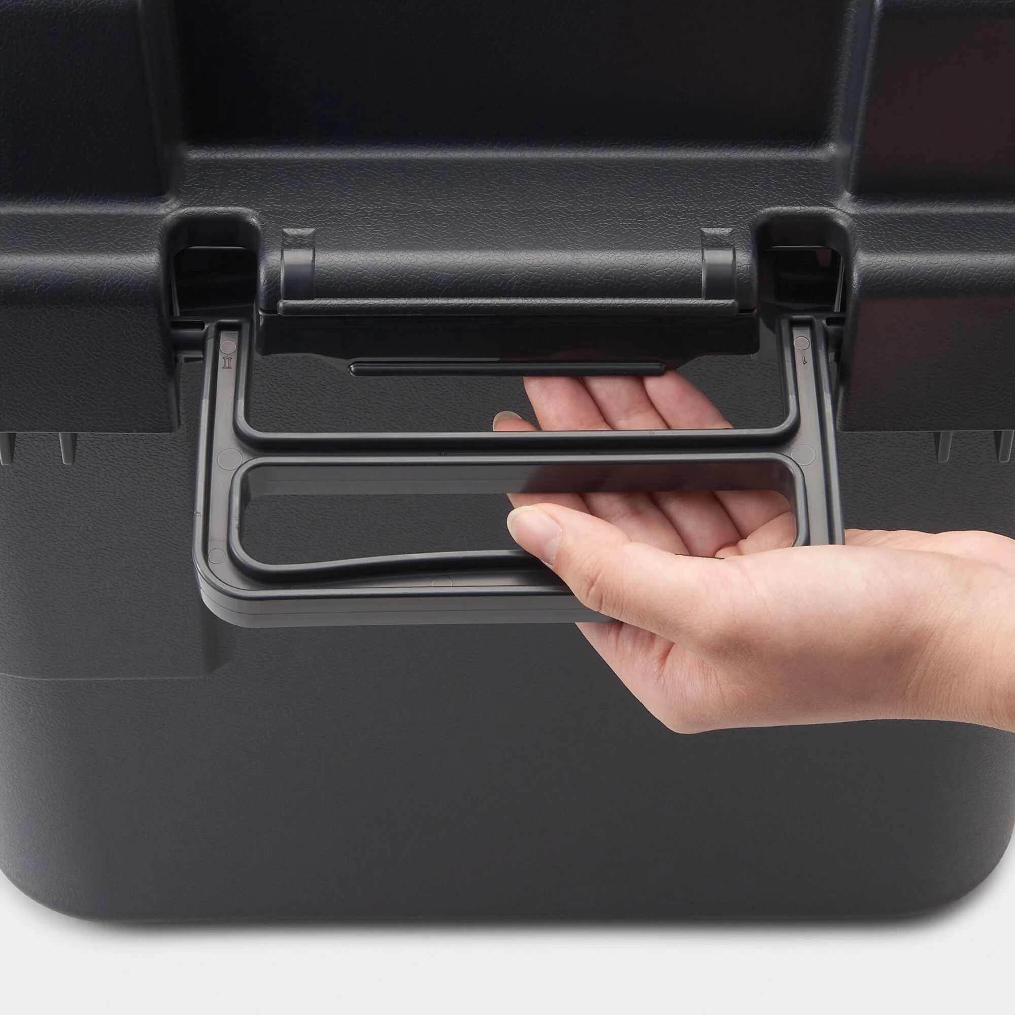 Heavy Duty Polypropylene Storage Box - Dark Grey - Large (50 L) - Image 6