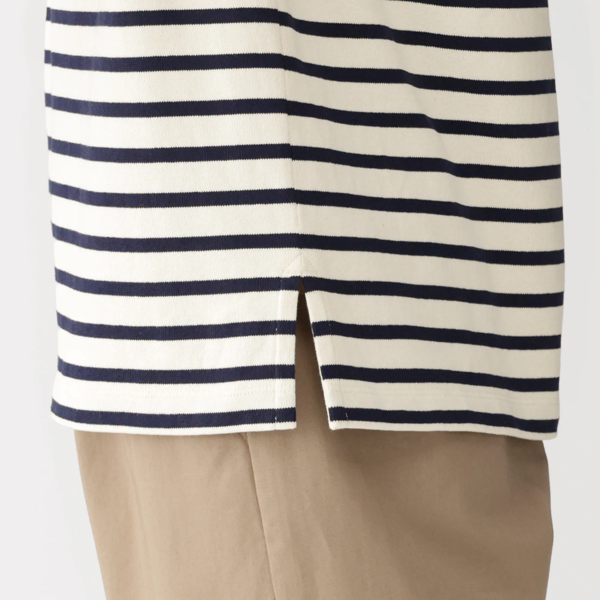 Heavyweight Cotton Boat Neck T-Shirt - Image 26