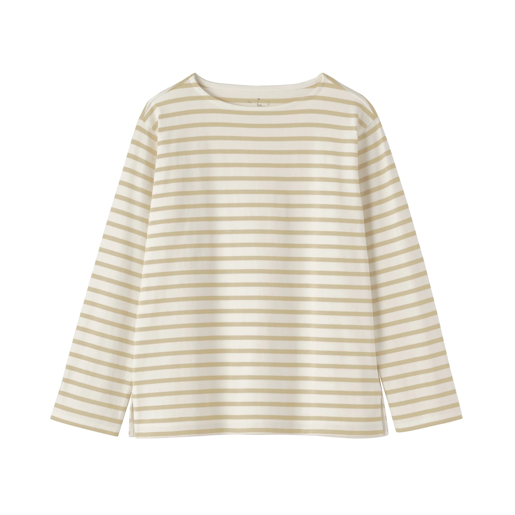 Heavyweight Cotton Boat Neck T-Shirt - Image 29
