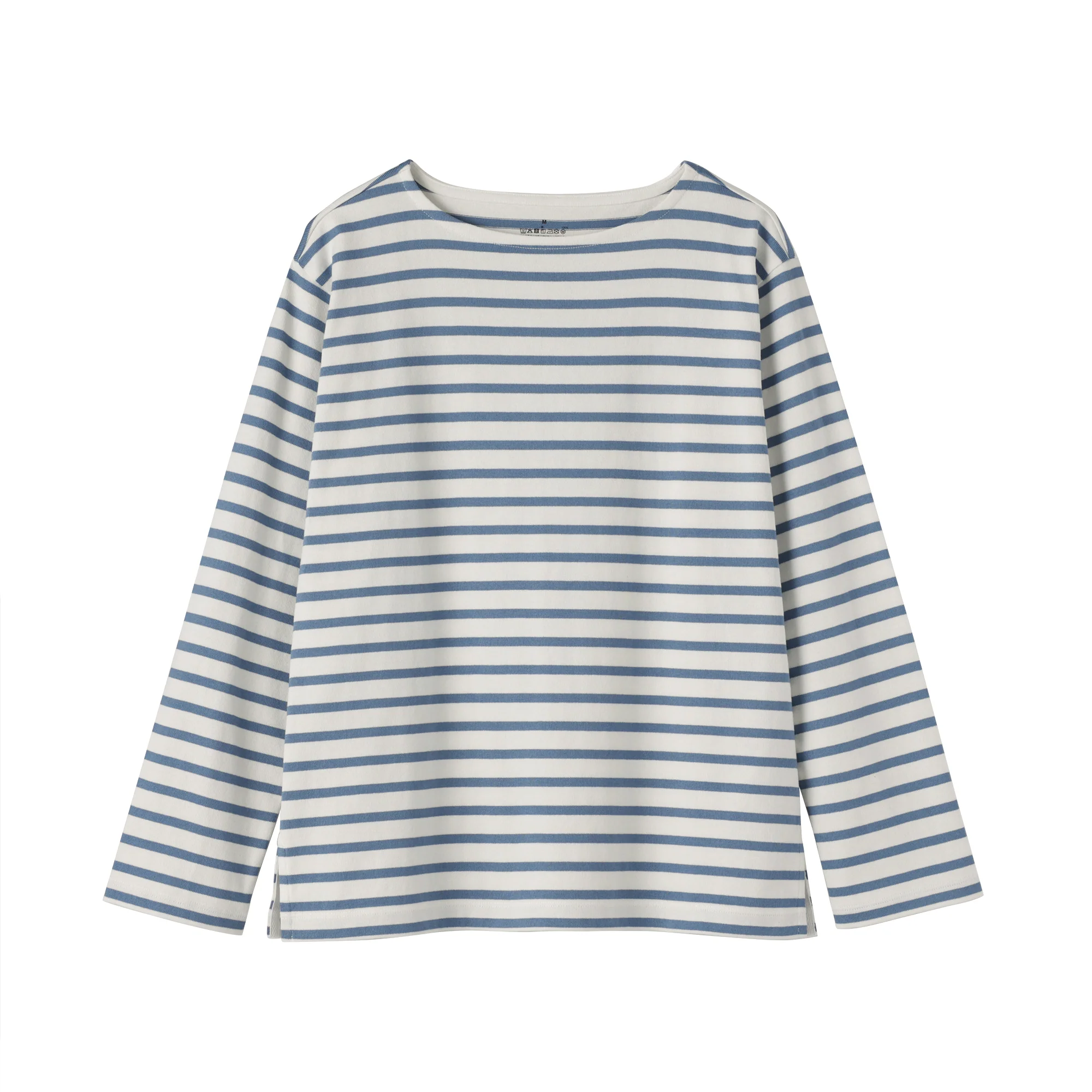 Heavyweight Cotton Boat Neck T-Shirt - Image 38