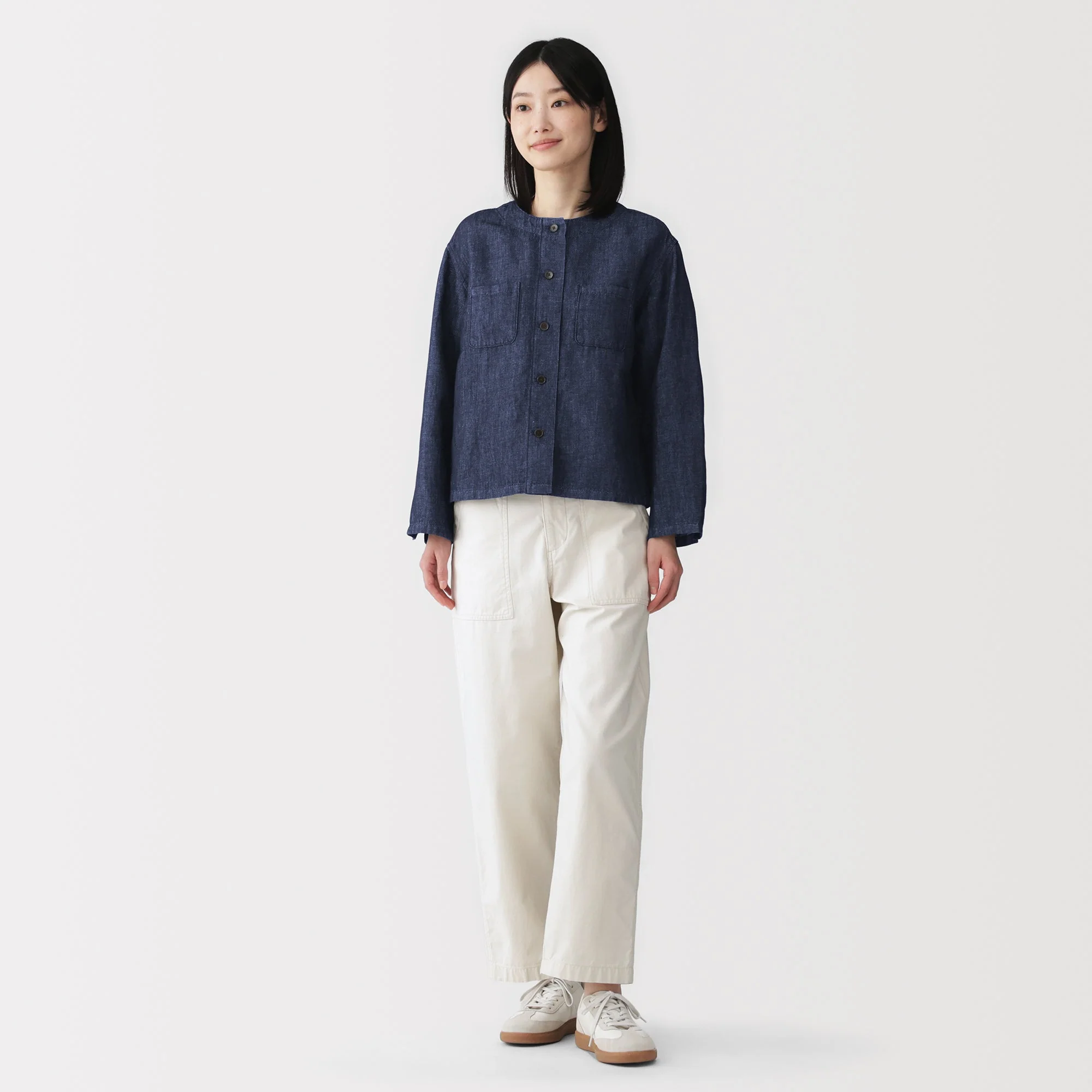Hemp Blend Denim Shirt - Image 4