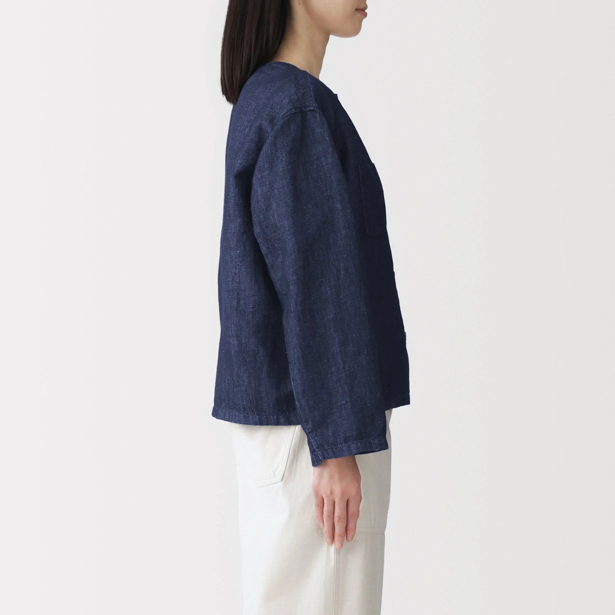 Hemp Blend Denim Shirt - Image 5