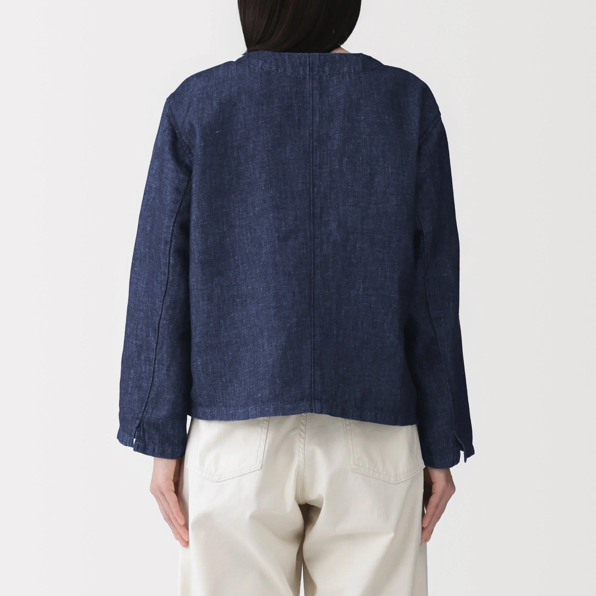 Hemp Blend Denim Shirt - Image 6