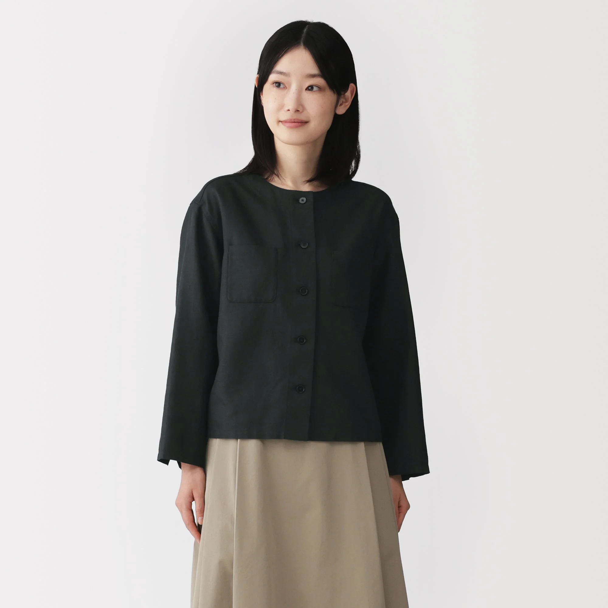 Hemp Blend Twill Shirt - Image 11
