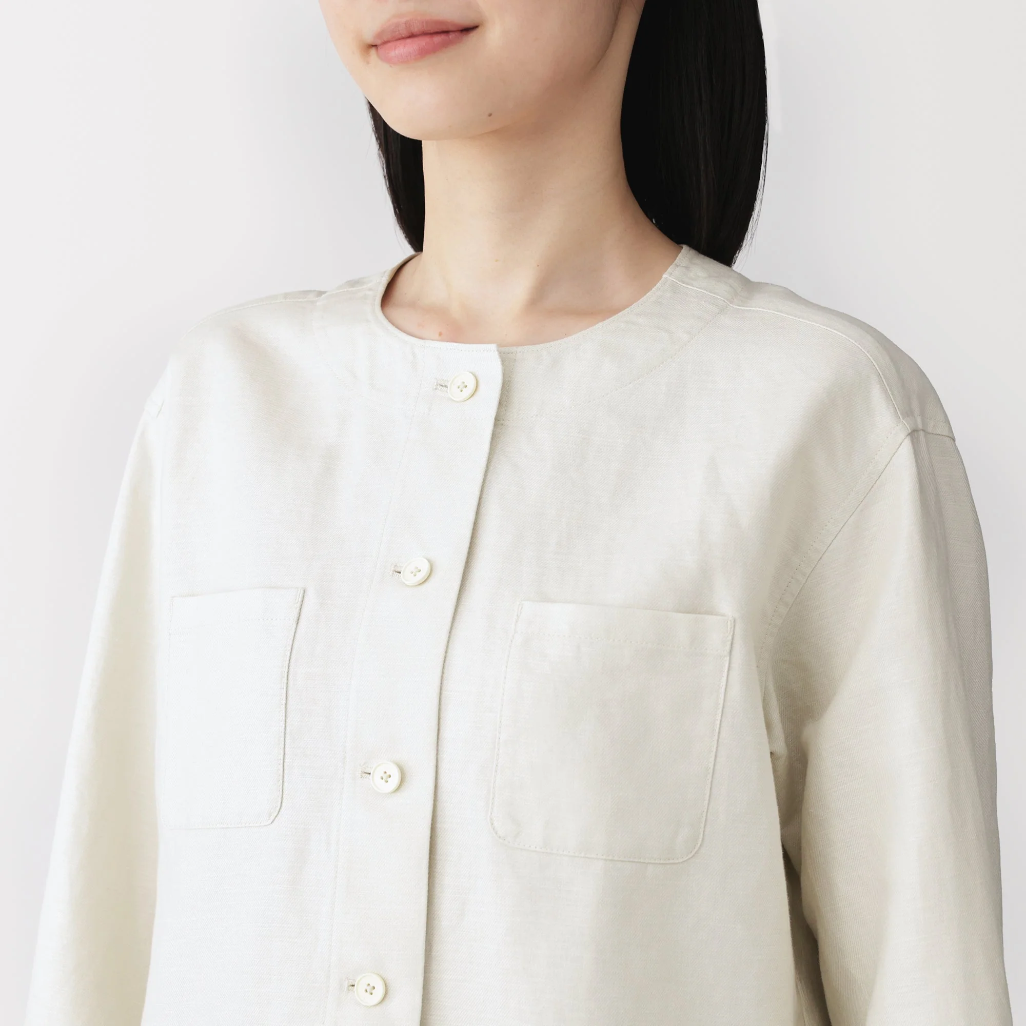 Hemp Blend Twill Shirt - Image 15