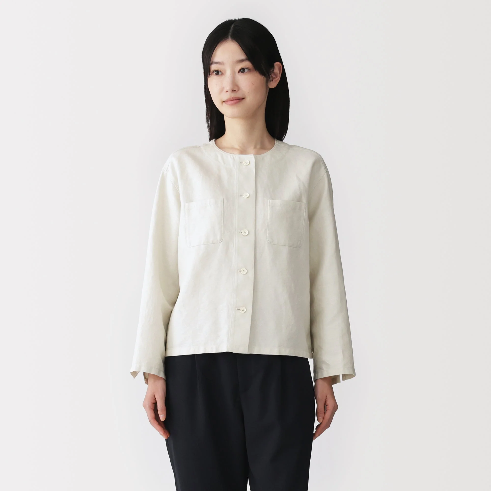 Hemp Blend Twill Shirt - Image 3