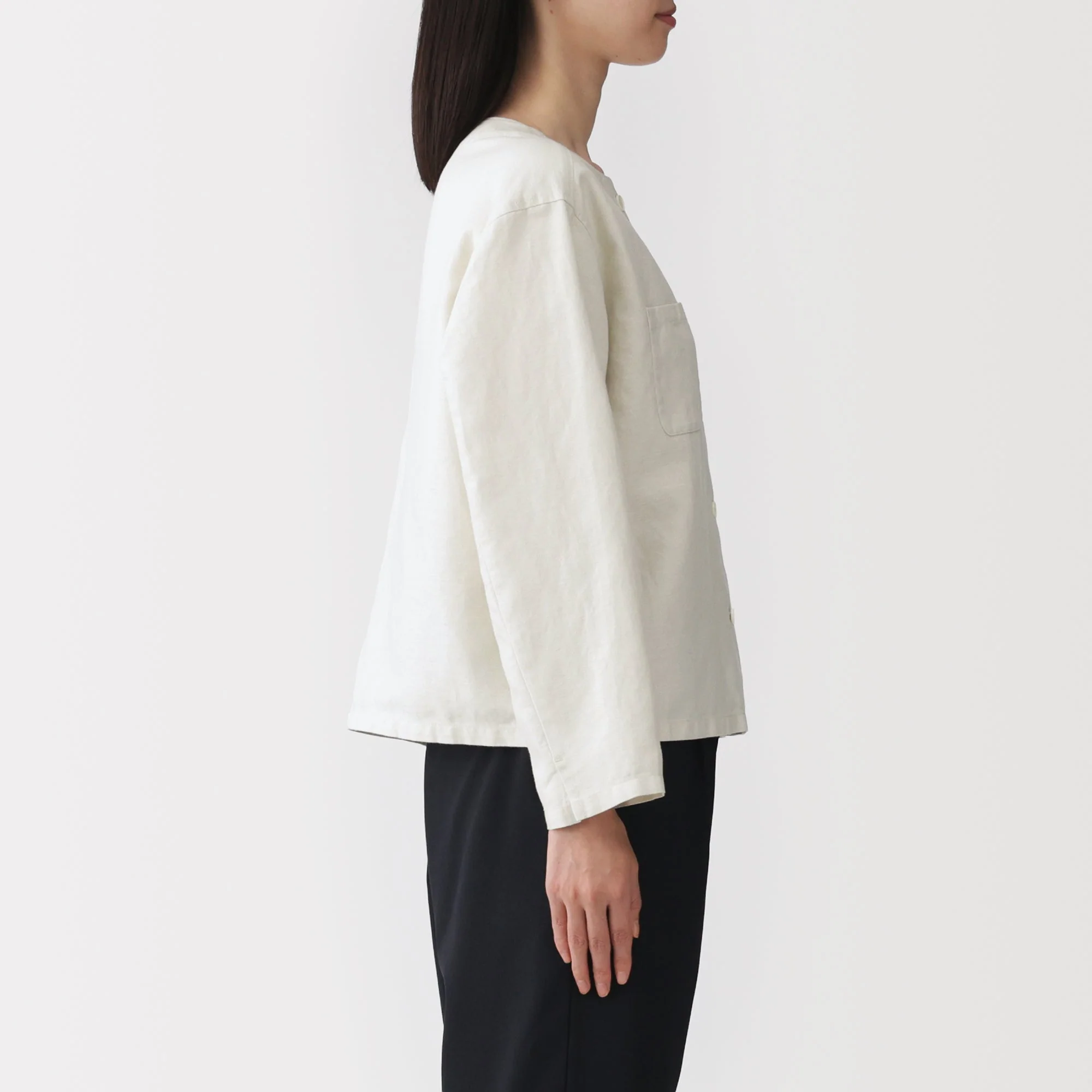 Hemp Blend Twill Shirt - Image 5
