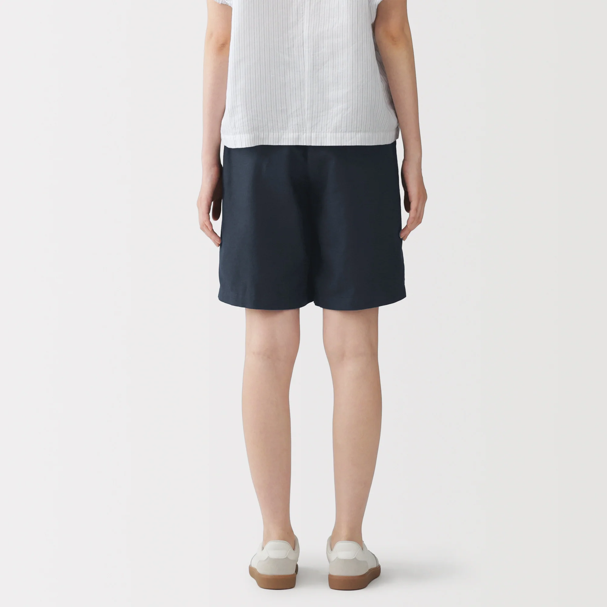 Hemp Blend Twill Shorts - Image 24