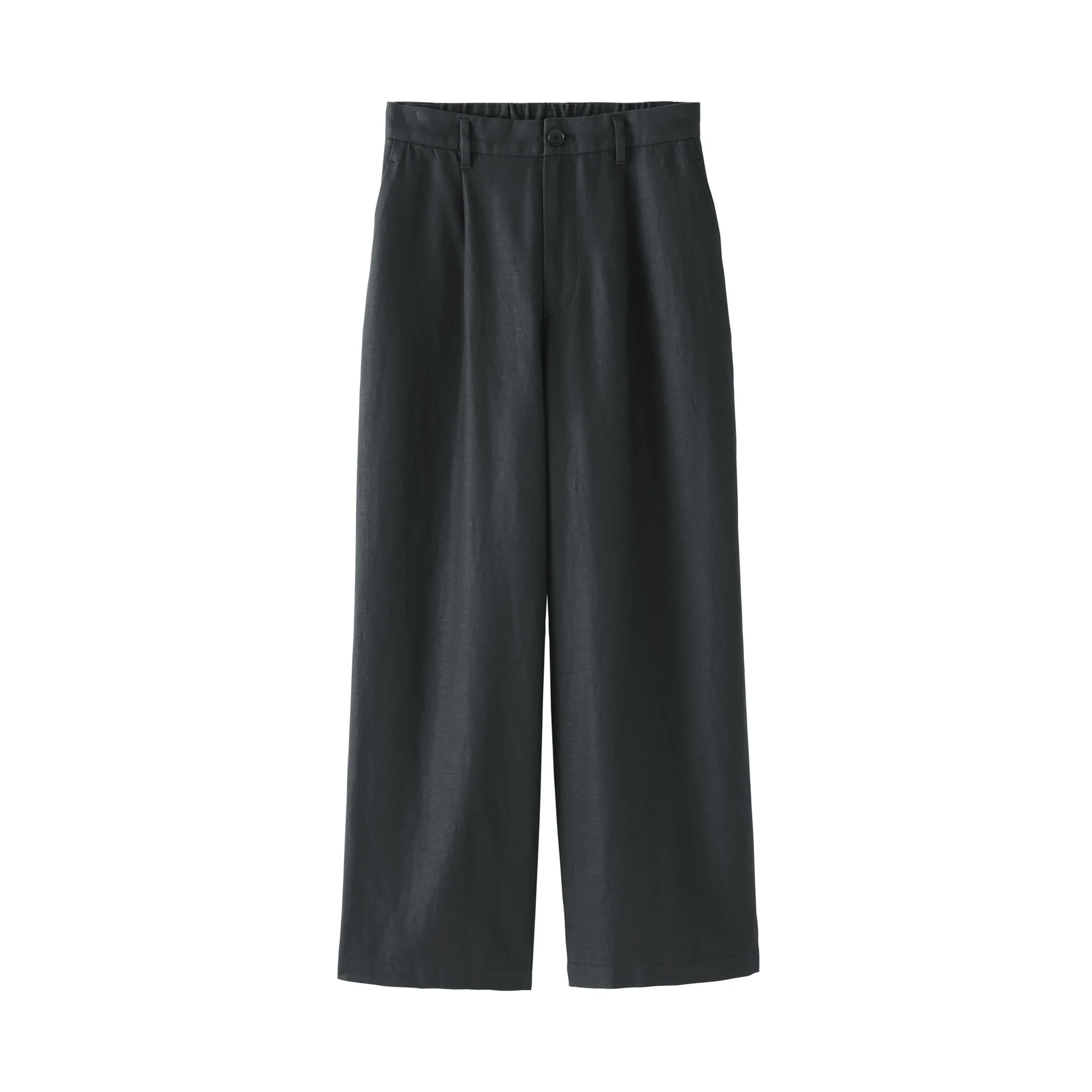 Hemp Blend Twill Straight Pants - Image 11