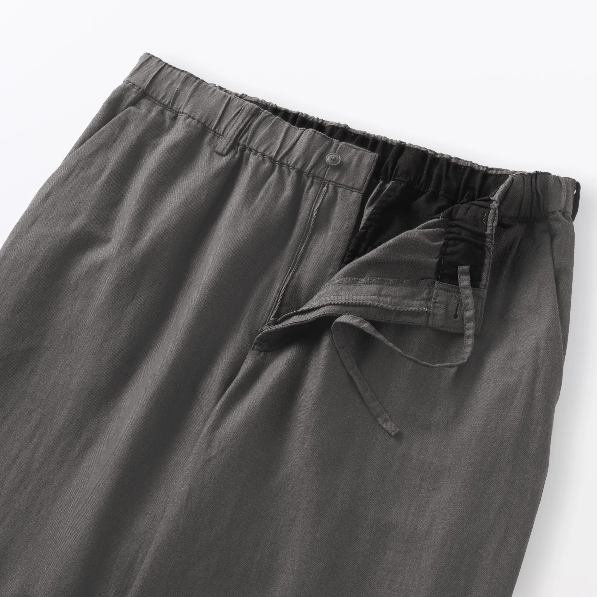 Hemp Cotton Twill Straight Pants - Image 8