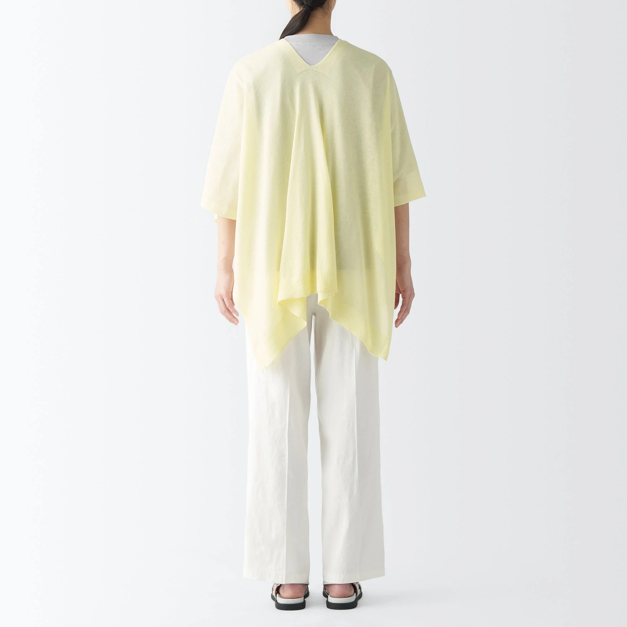 High-Twist Cotton Buttoned Bolero - Image 14