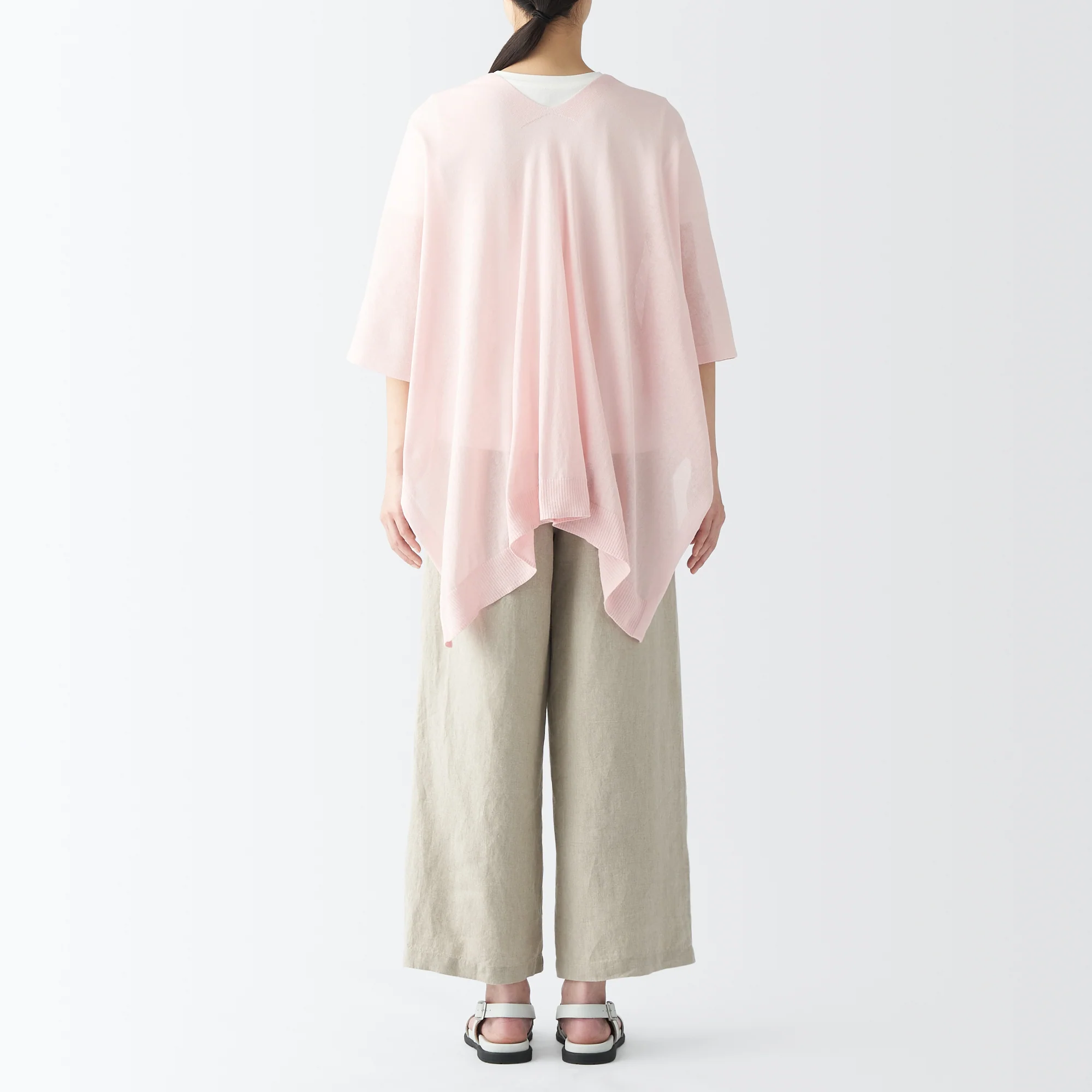 High-Twist Cotton Buttoned Bolero - Image 22