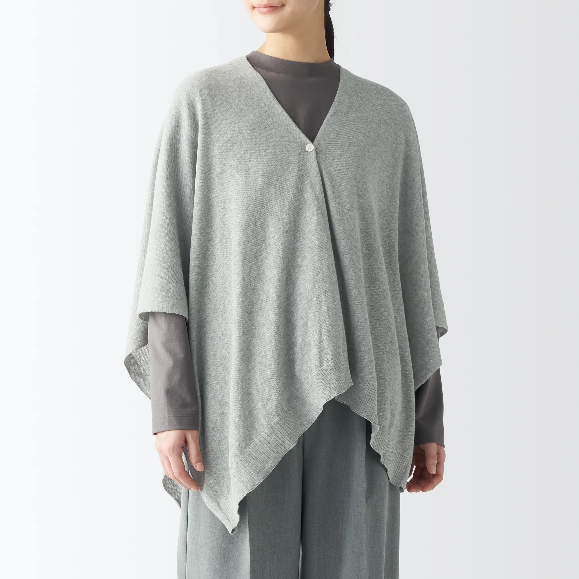 High-Twist Cotton Buttoned Bolero - Image 27