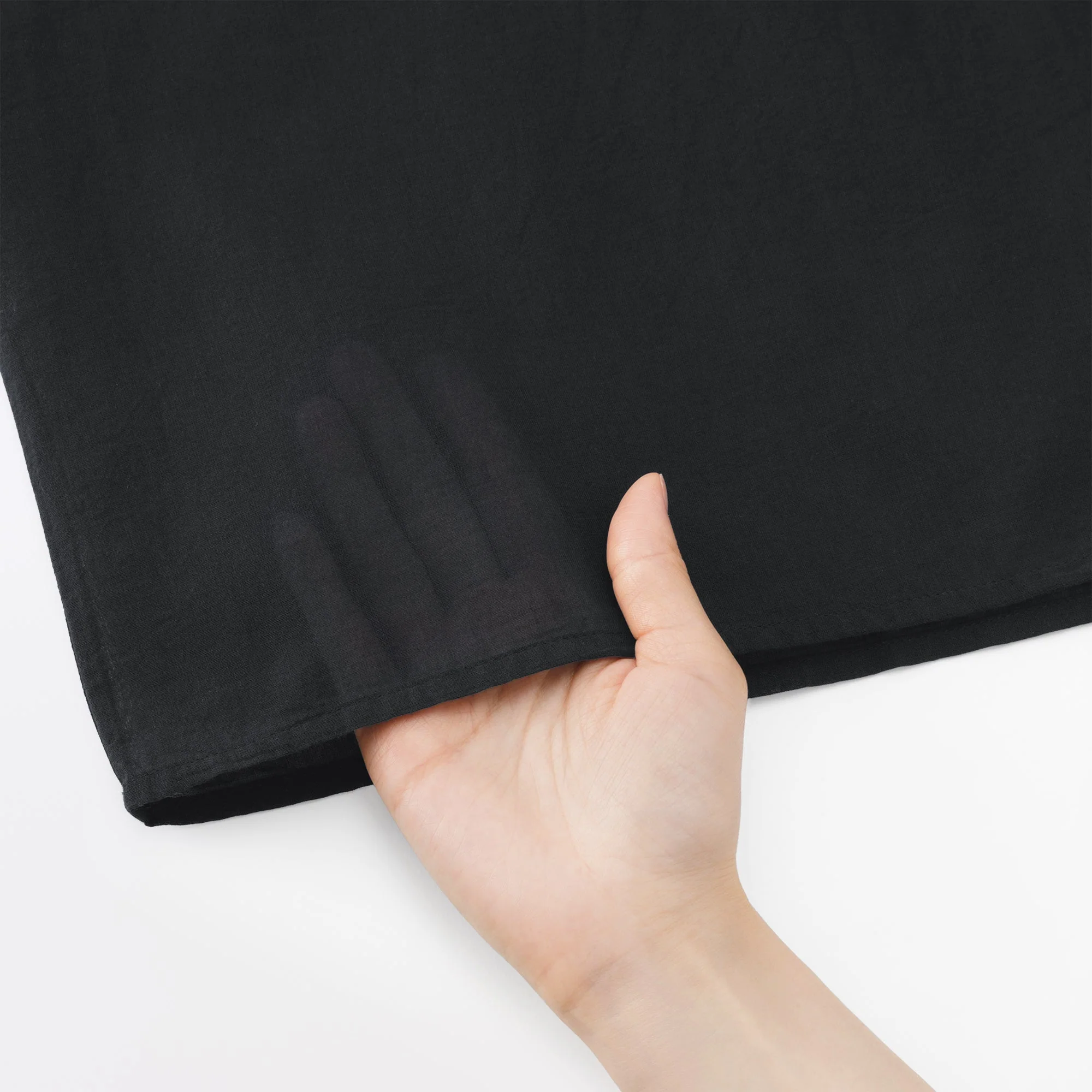 High-Twist Cotton Sheer Blouse - Image 17