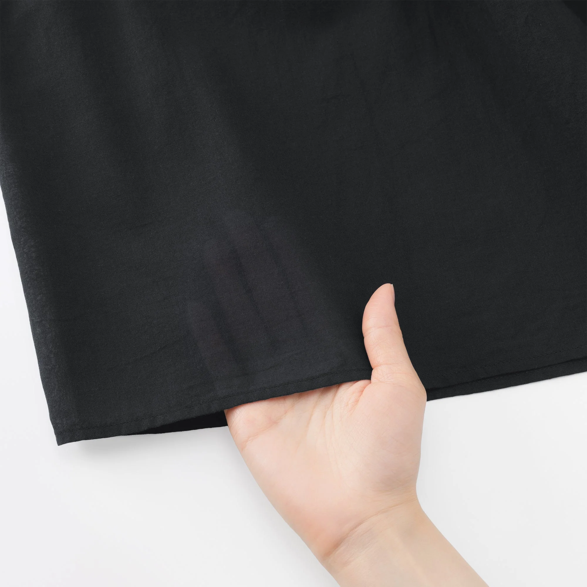 High-Twist Cotton Sheer Dress - Image 17