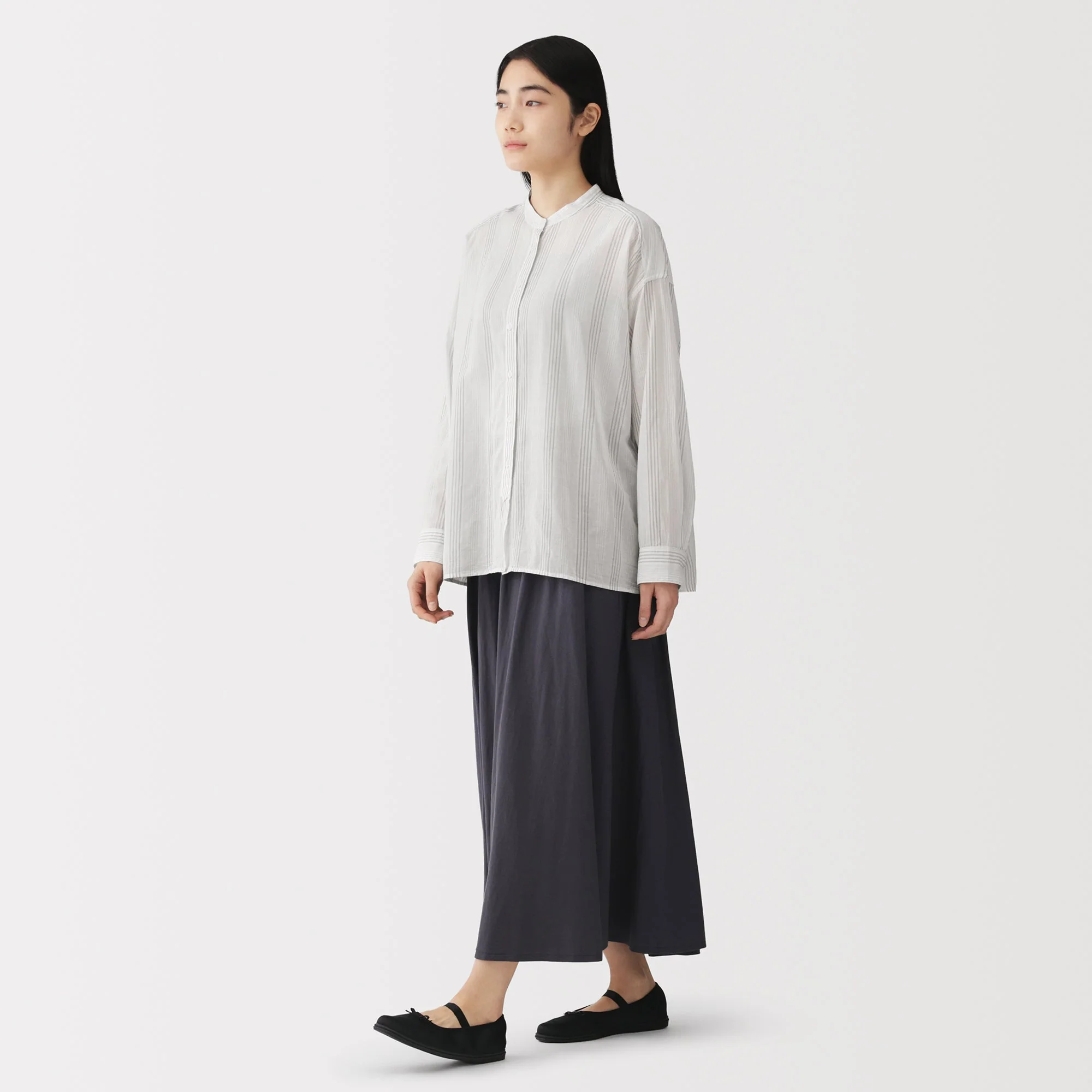 High-Twist Cotton Sheer Shirt - Image 28