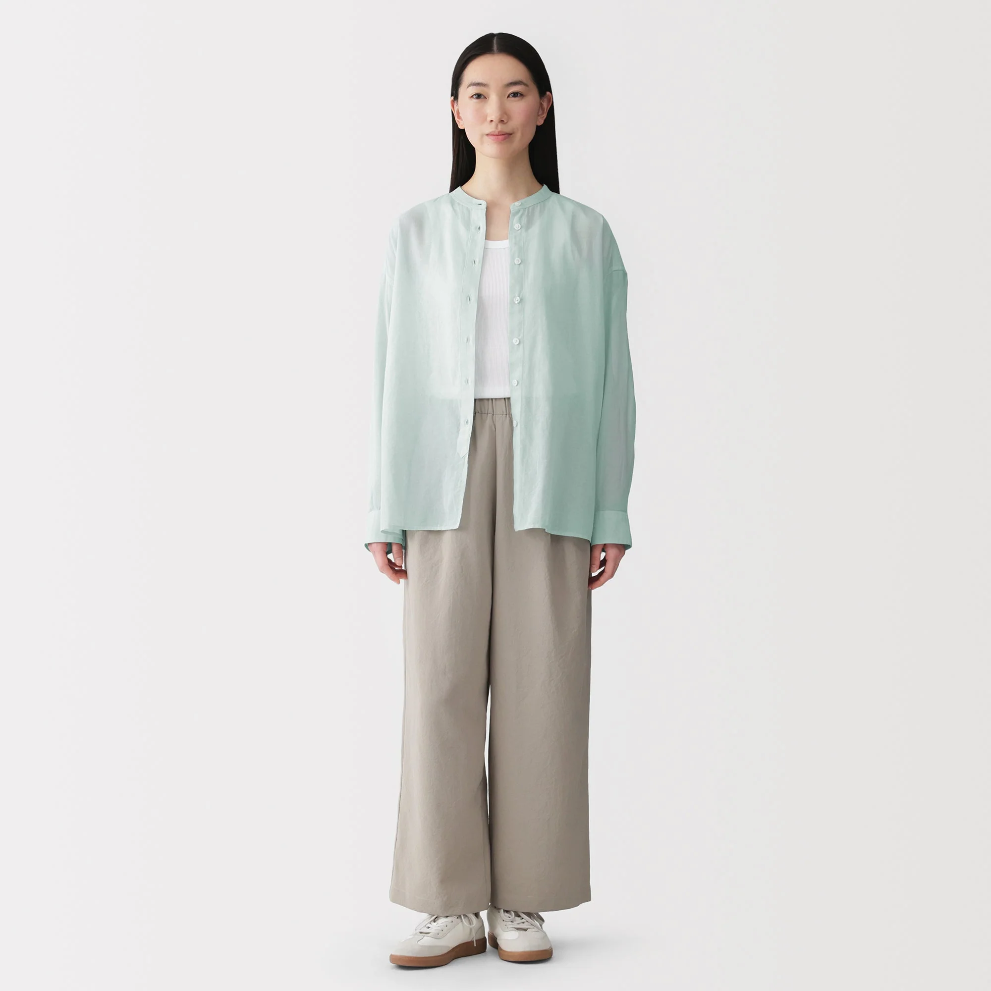 High-Twist Cotton Sheer Shirt - Image 4