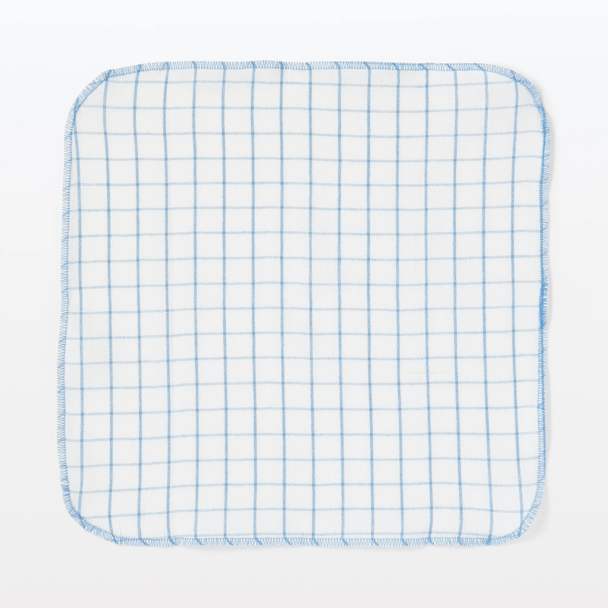 Indian Cotton Kitchen Cloths - Blue (6 Pack) - Image 2