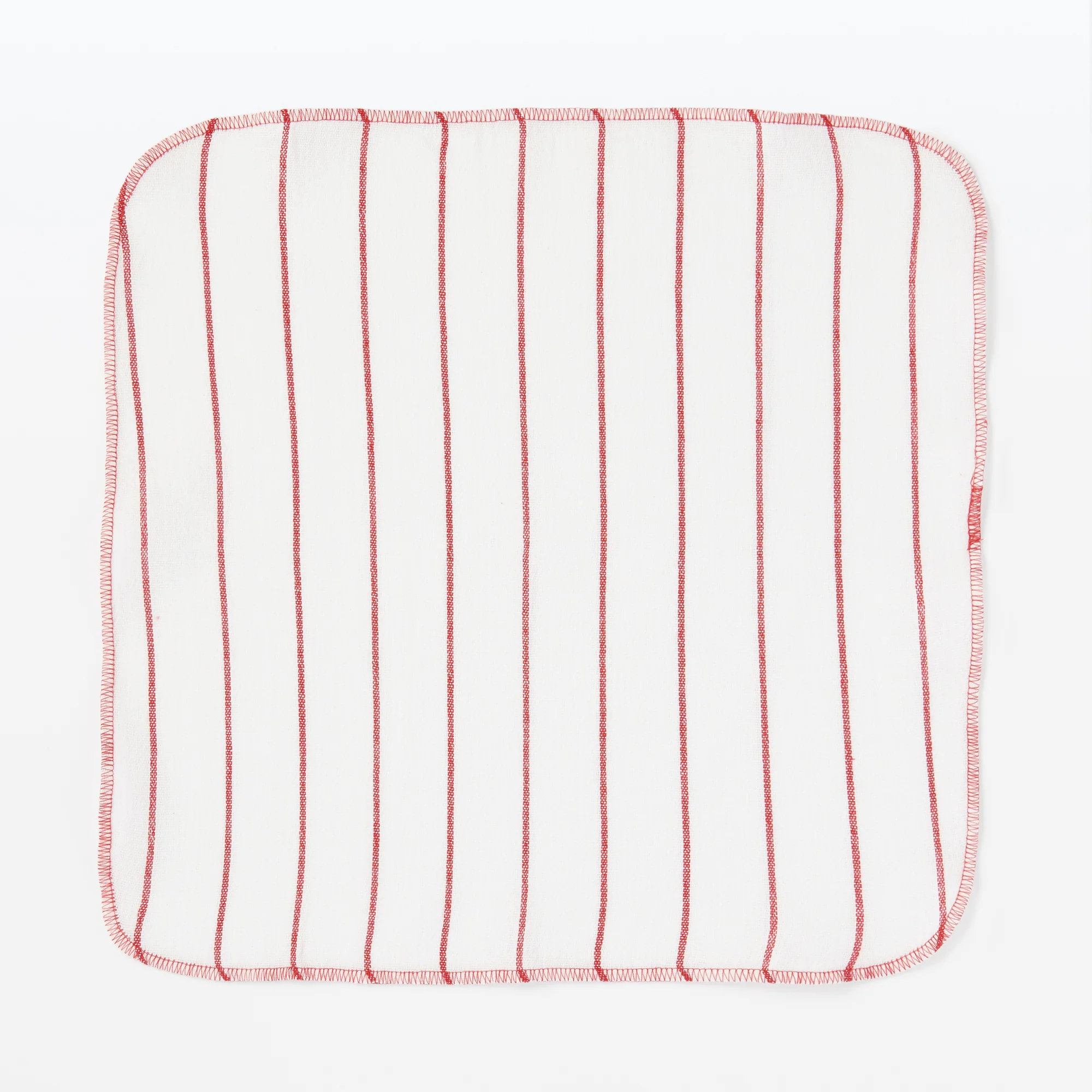 Indian Cotton Kitchen Cloths - Red (6 Pack) - Image 4