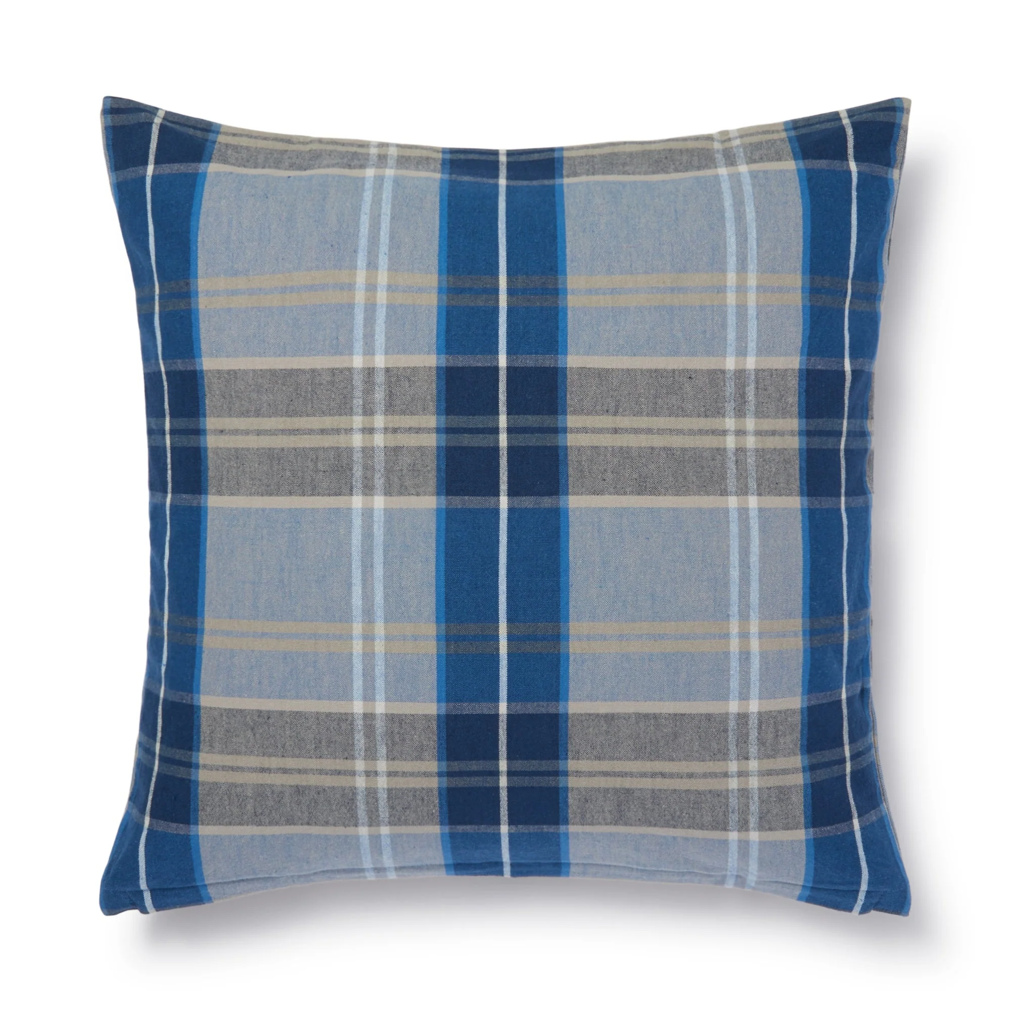 Indian Cotton Madras Check Cushion Cover - Image 13