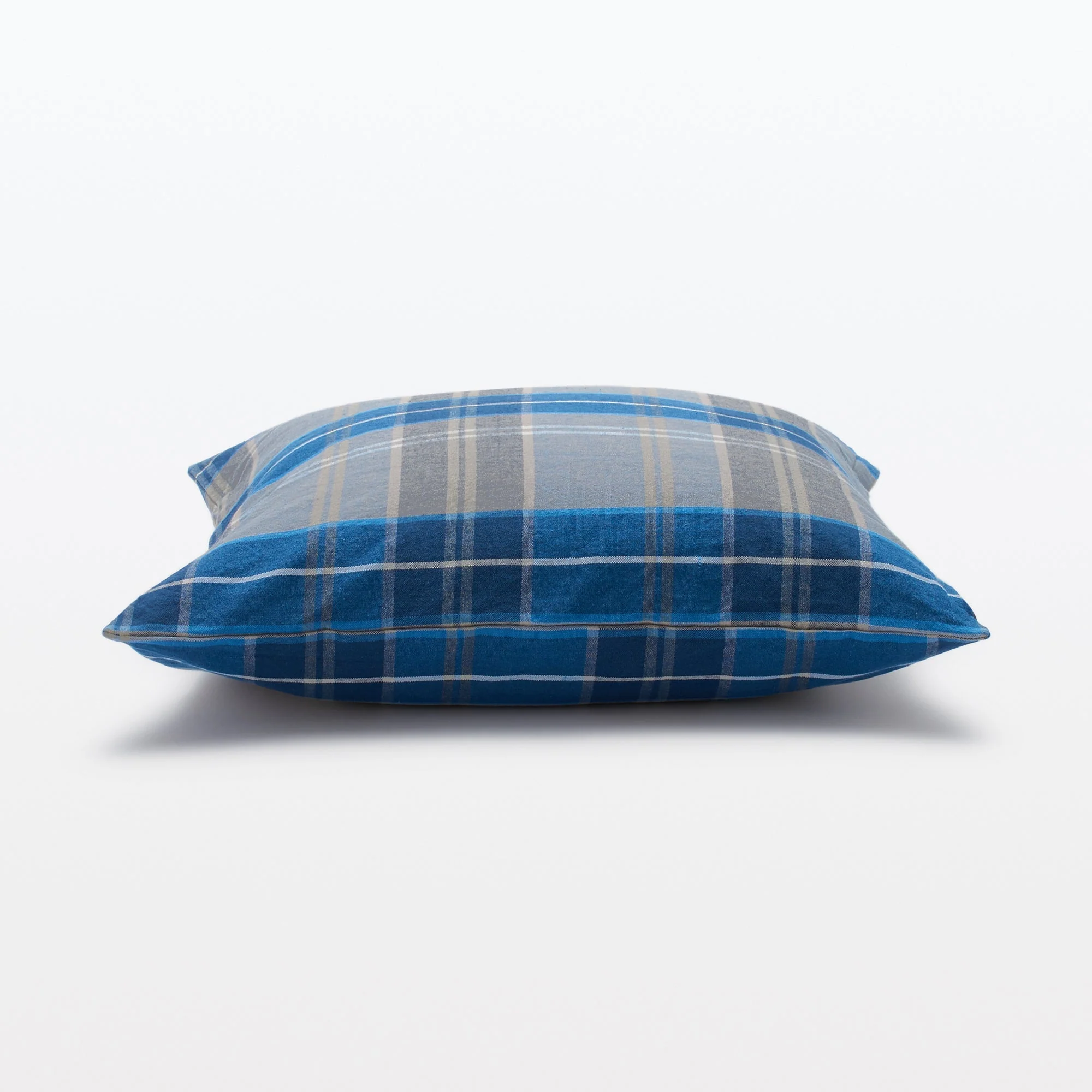Indian Cotton Madras Check Cushion Cover - Image 14