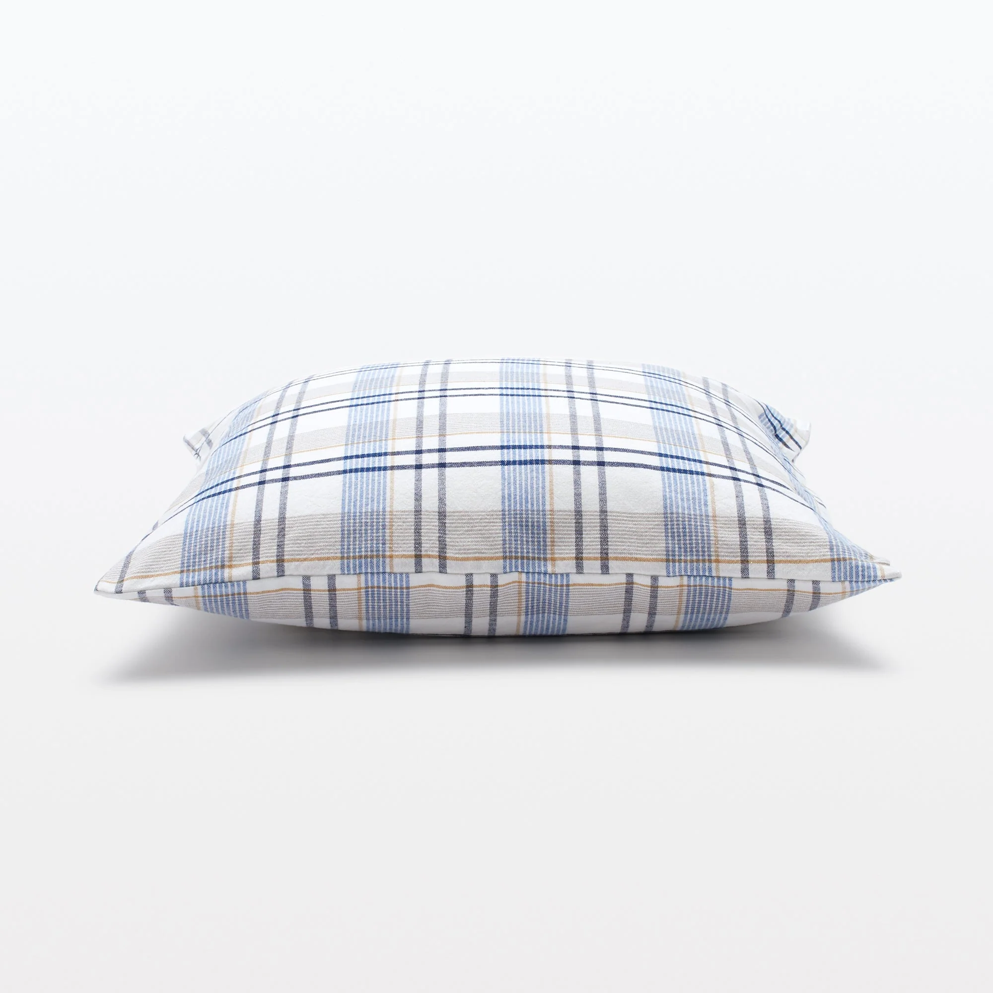 Indian Cotton Madras Check Cushion Cover - Image 2