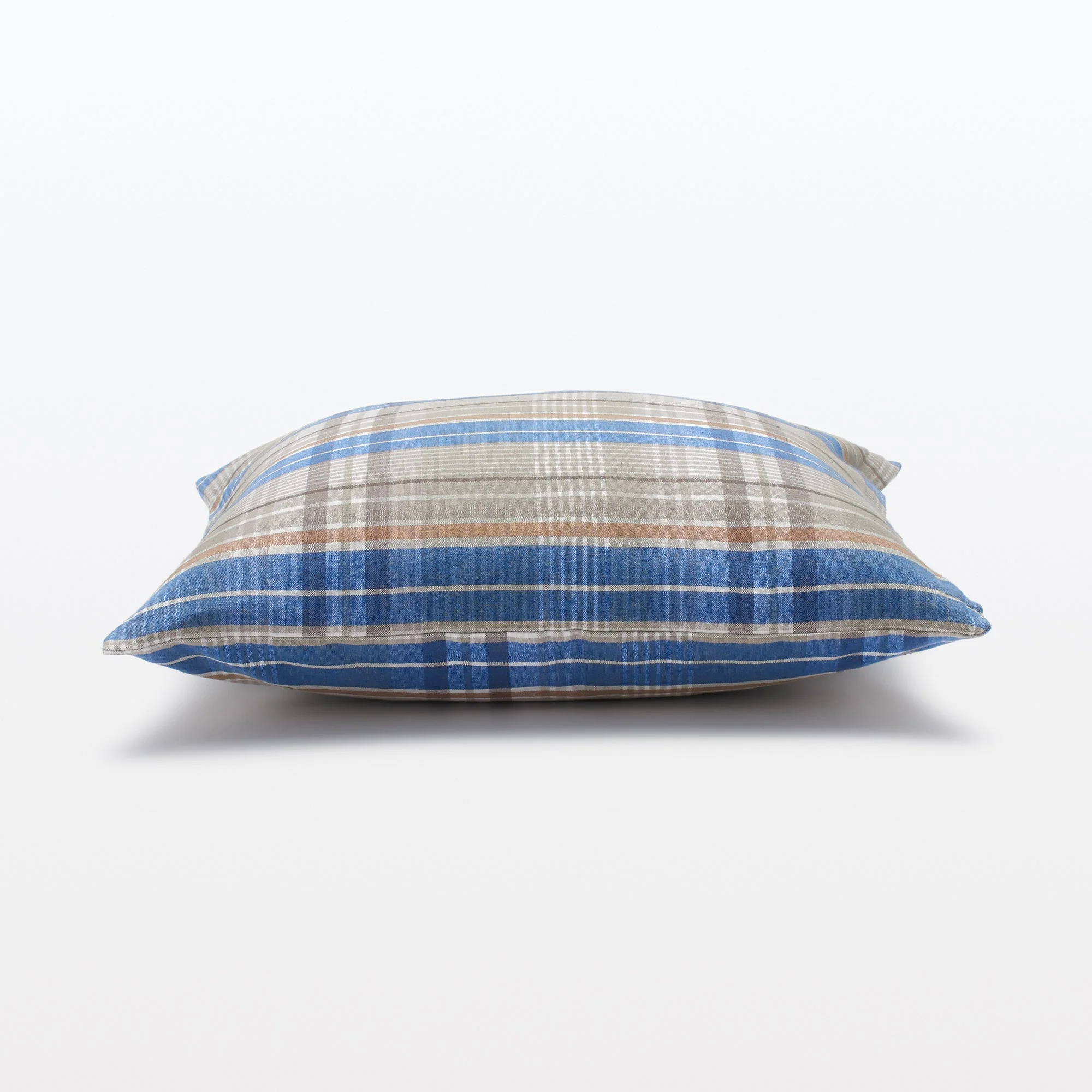 Indian Cotton Madras Check Cushion Cover - Image 6