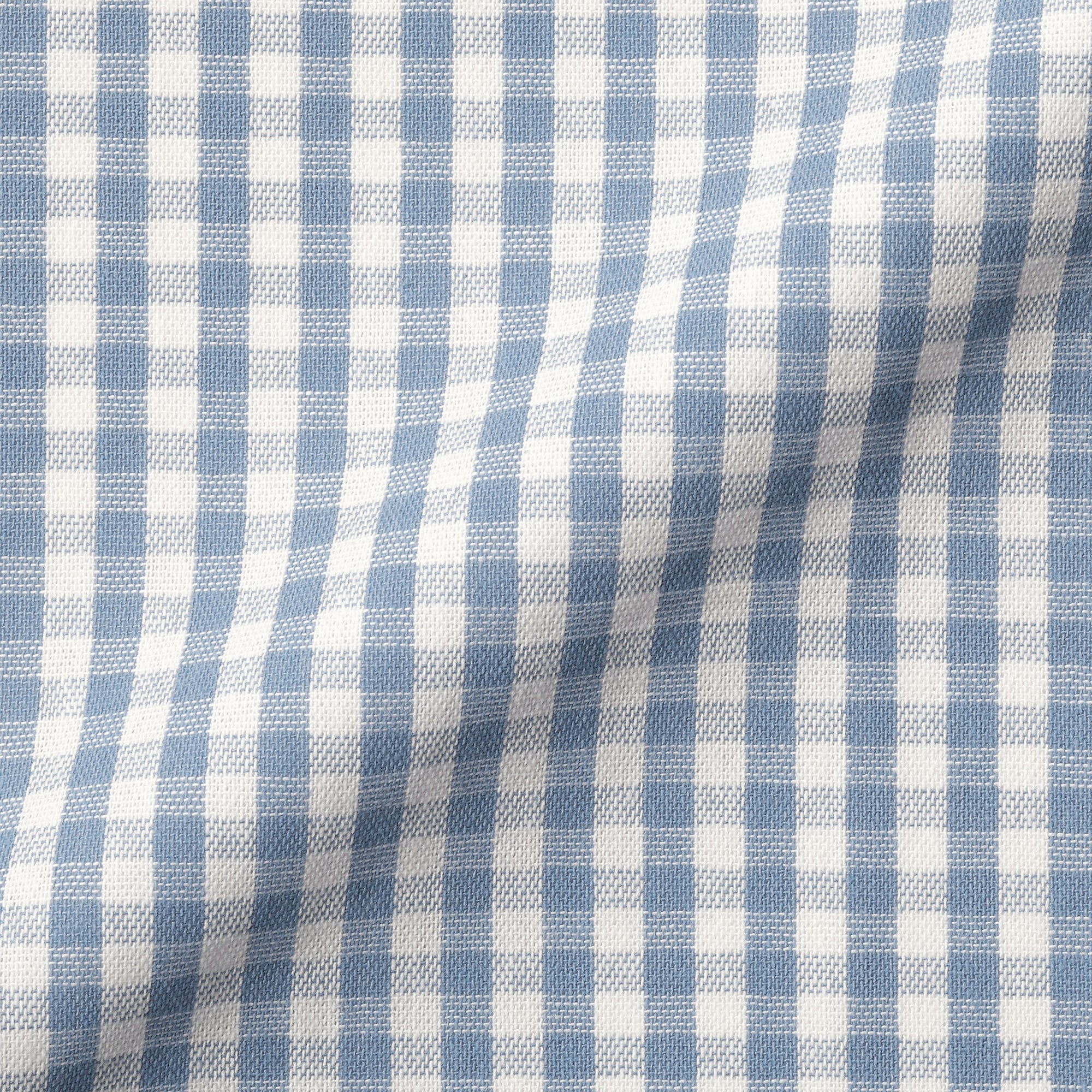 Indian Cotton Napkin - Off-white x Blue - Image 4