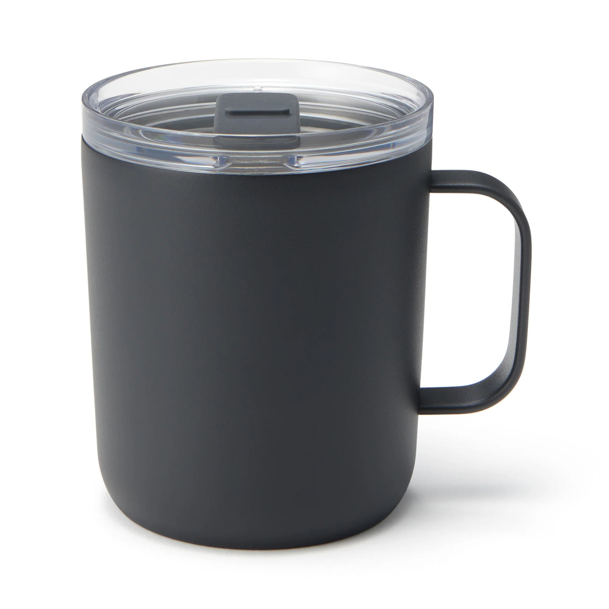 Insulated Travel Mug with Measurements 400 ml - Black