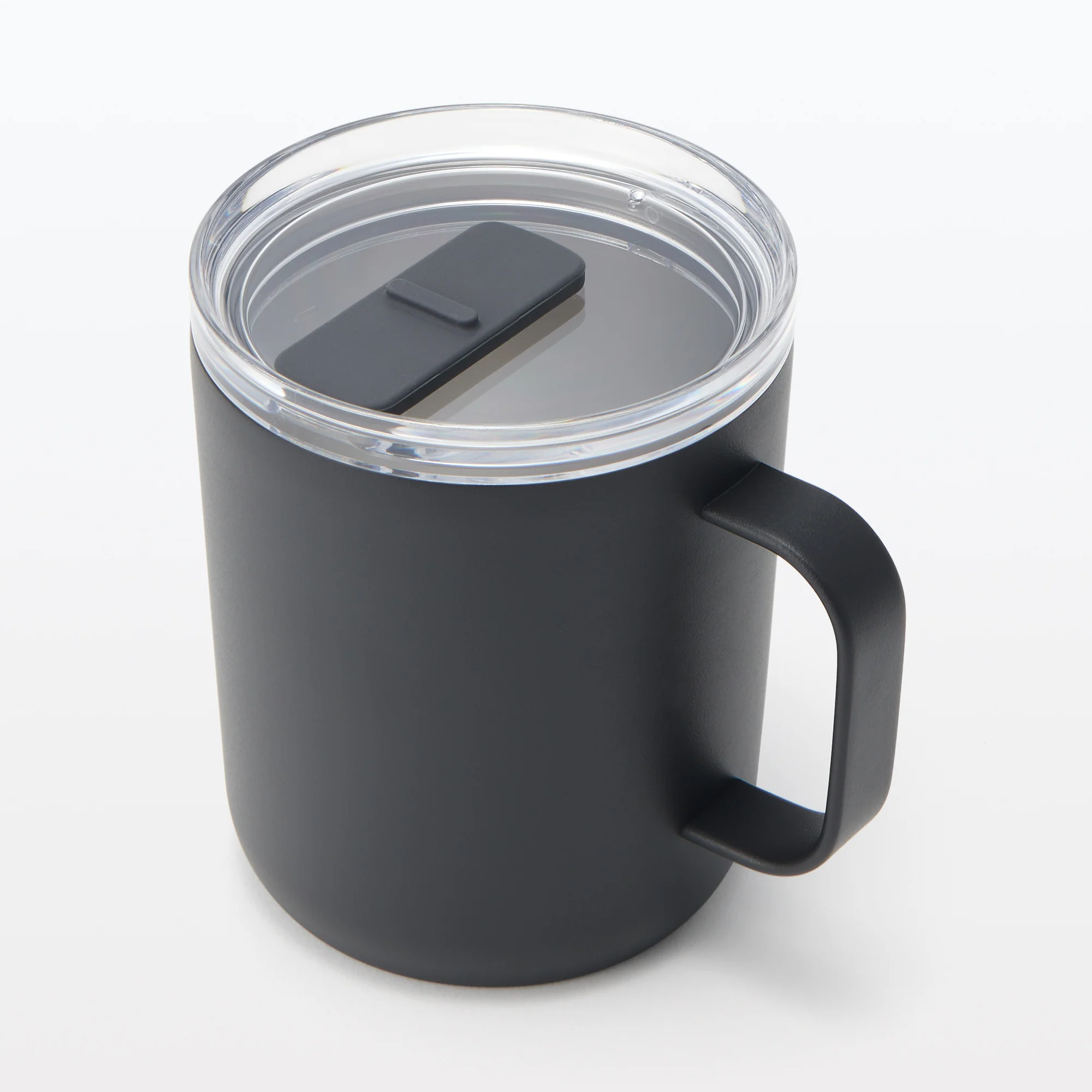 Insulated Travel Mug with Measurements 400 ml - Black - Image 3