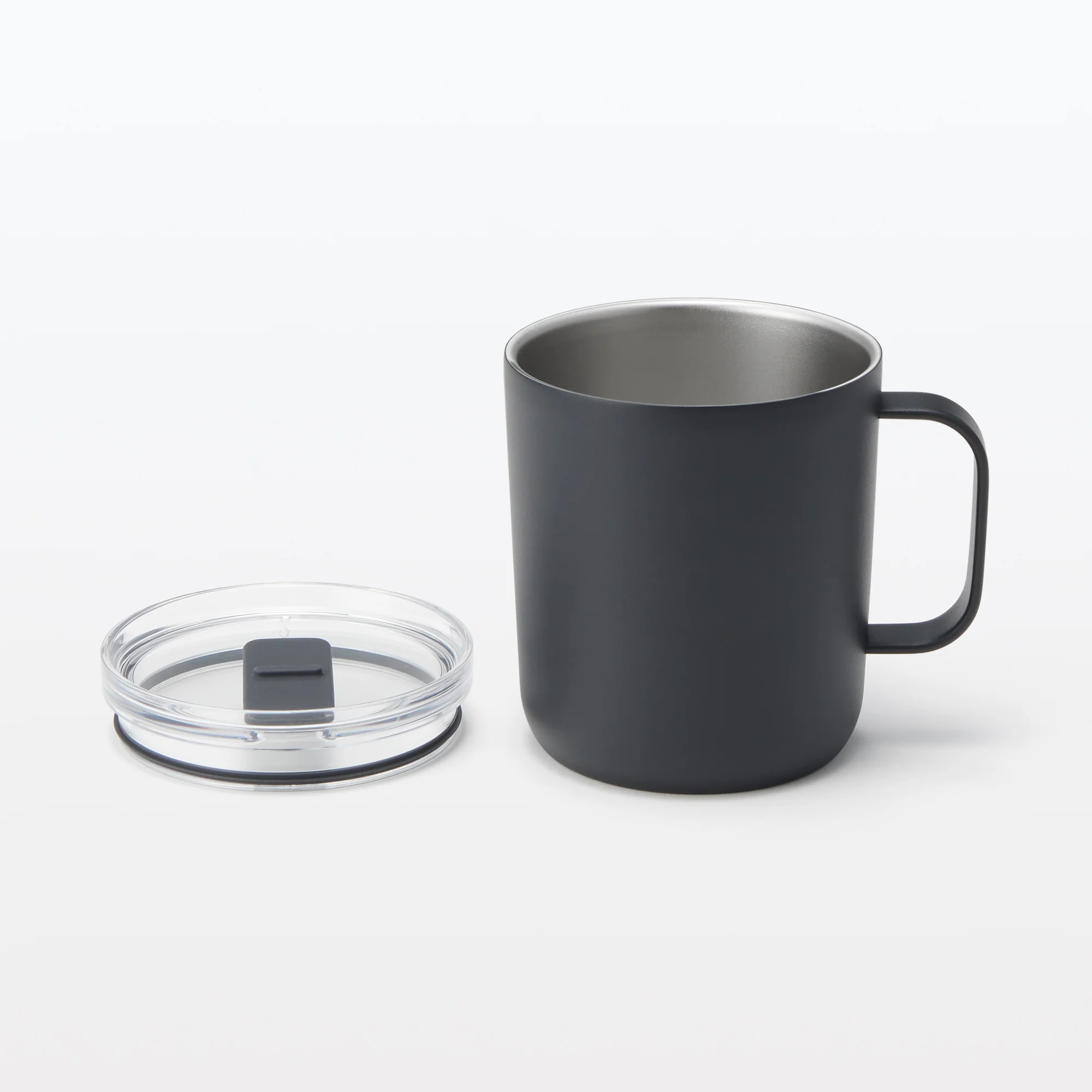 Insulated Travel Mug with Measurements 400 ml - Black - Image 4
